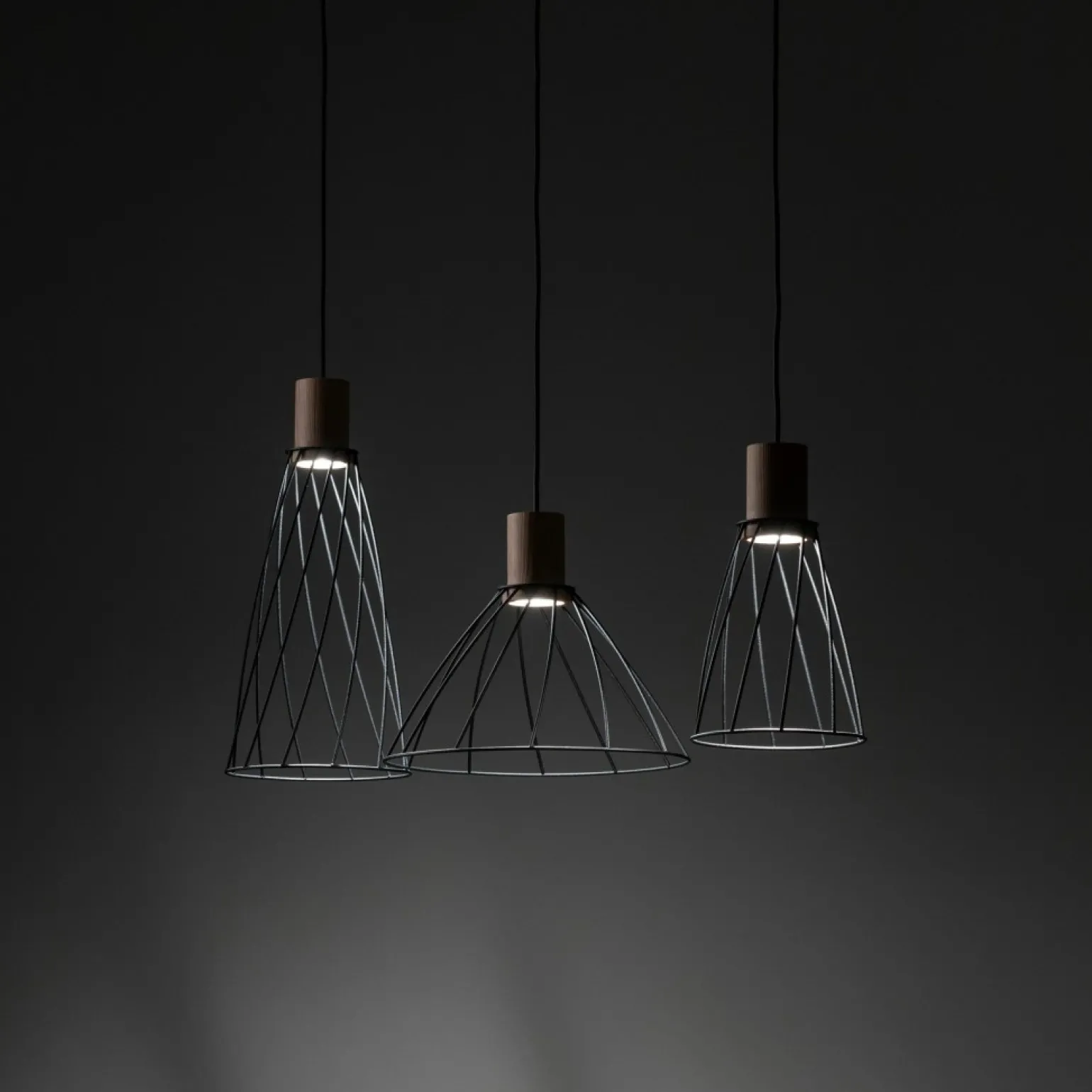 Fashion Lampa z drewnianymi oprawkami TK 10158 MODESTO WOOD SOSNA | Kaja Żyrandole Nowoczesne