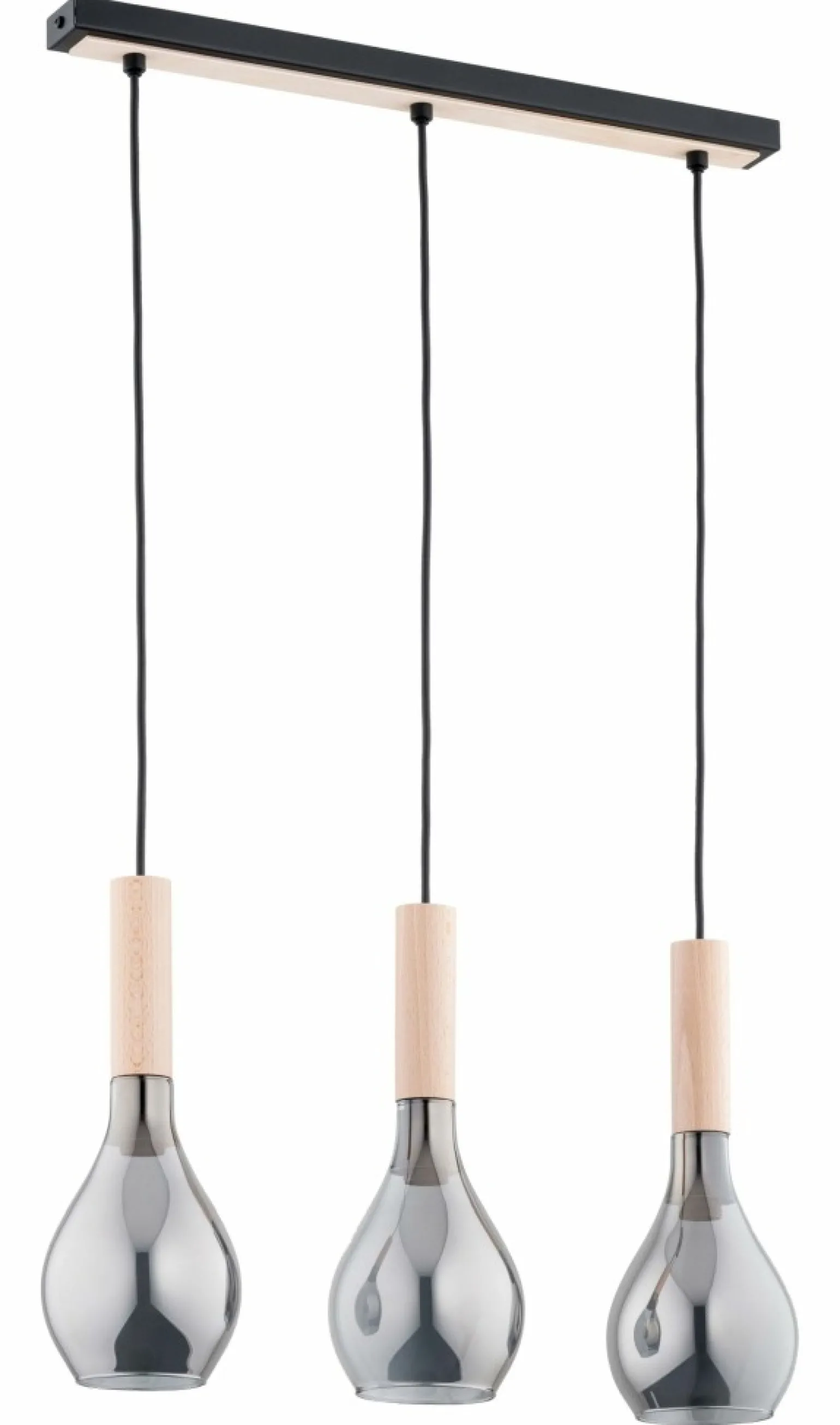 Discount Lampa z grafitowymi, podłużnymi kloszami AL 62322 KATRIN | Kaja Żyrandole Nowoczesne