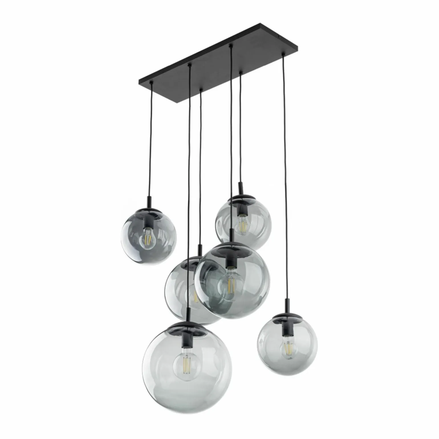 Hot Lampa z kloszami o różnych rozmiarach TK 5384 ESME GRAPHITE | Kaja Żyrandole Nowoczesne