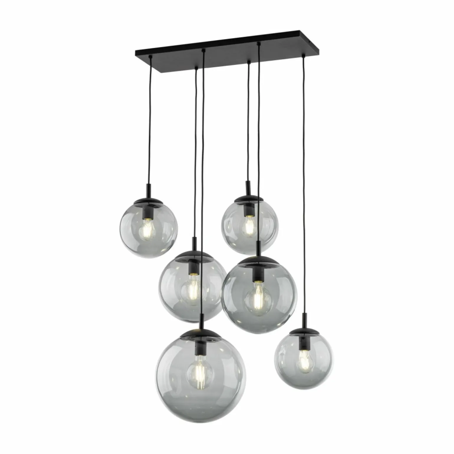 Hot Lampa z kloszami o różnych rozmiarach TK 5384 ESME GRAPHITE | Kaja Żyrandole Nowoczesne