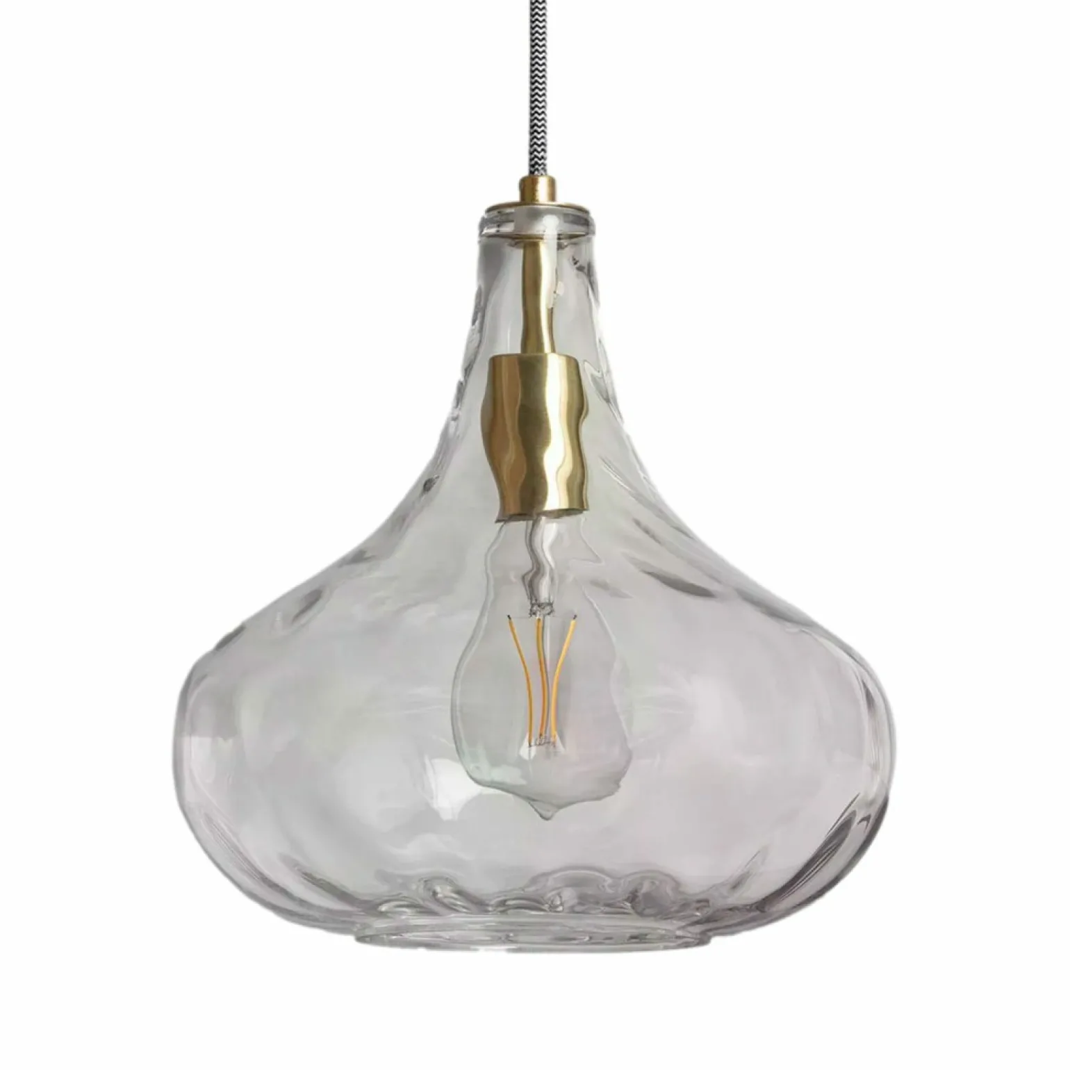Shop Lampa z ozdobnym, nieregularnym kloszem ABR-LWS PICO | Kaja Żyrandole Nowoczesne