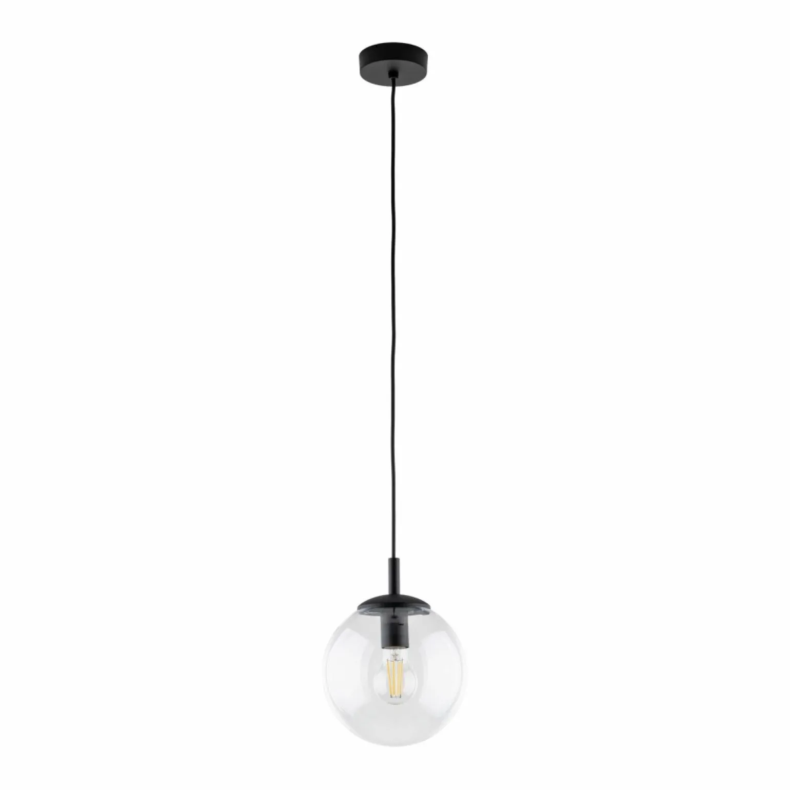 Shop Lampa z przezroczystym kloszem ⌀30cm TK 3267 ESME TRANSPARENT | Kaja Żyrandole Nowoczesne