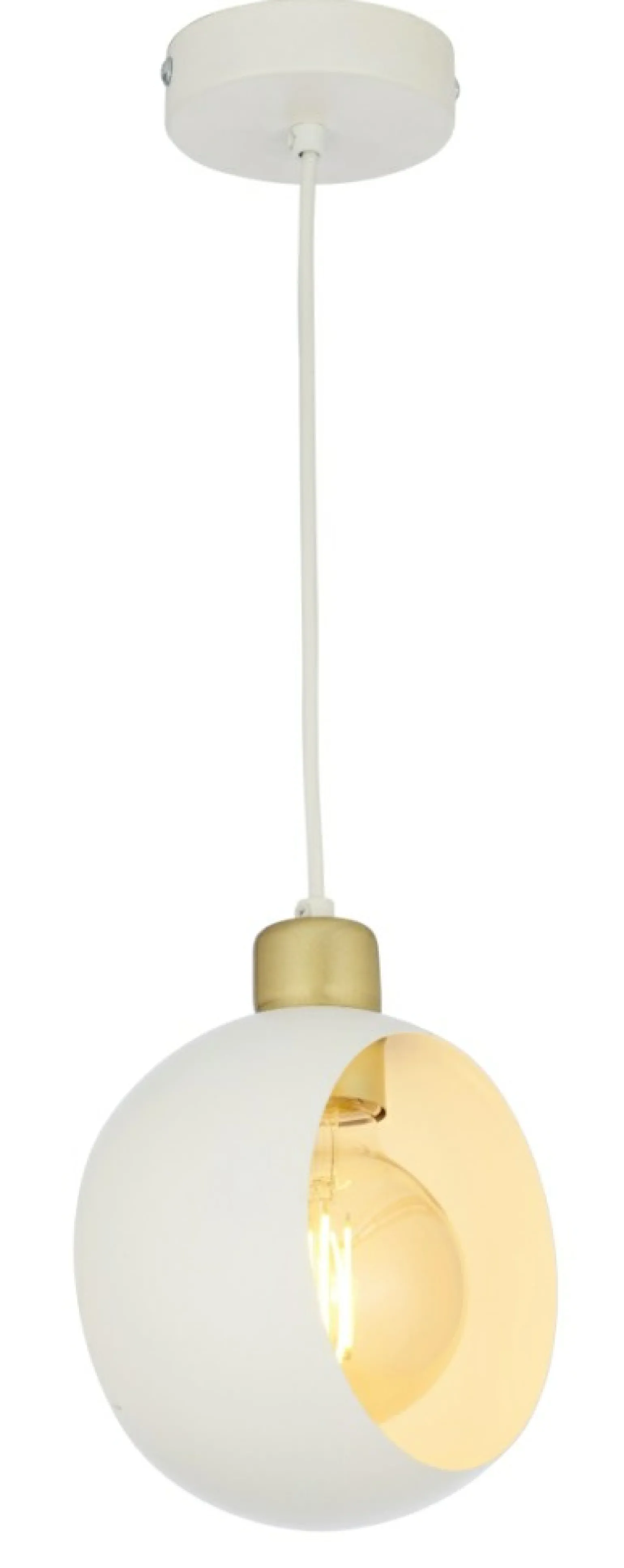 Store Lampa z regulowanym zwisem TK 2741 CYKLOP WHITE | Kaja Oświetlenie Żyrandole Nowoczesne