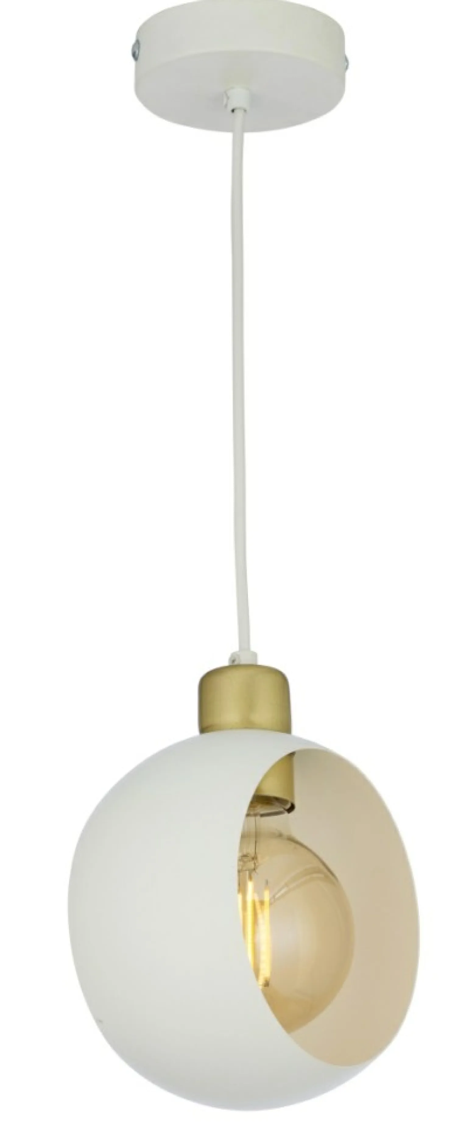 Store Lampa z regulowanym zwisem TK 2741 CYKLOP WHITE | Kaja Oświetlenie Żyrandole Nowoczesne