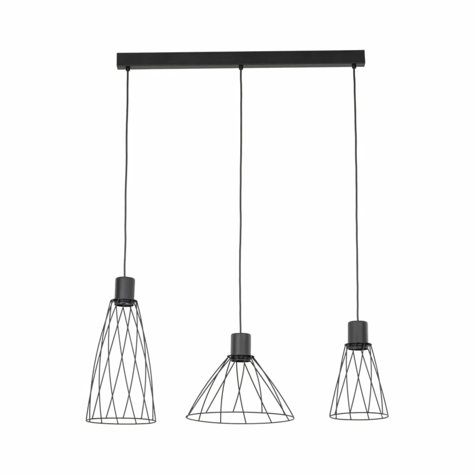 Outlet Lampa z różnymi, drucianymi kloszami TK 10149 MODESTO | Kaja Żyrandole Nowoczesne