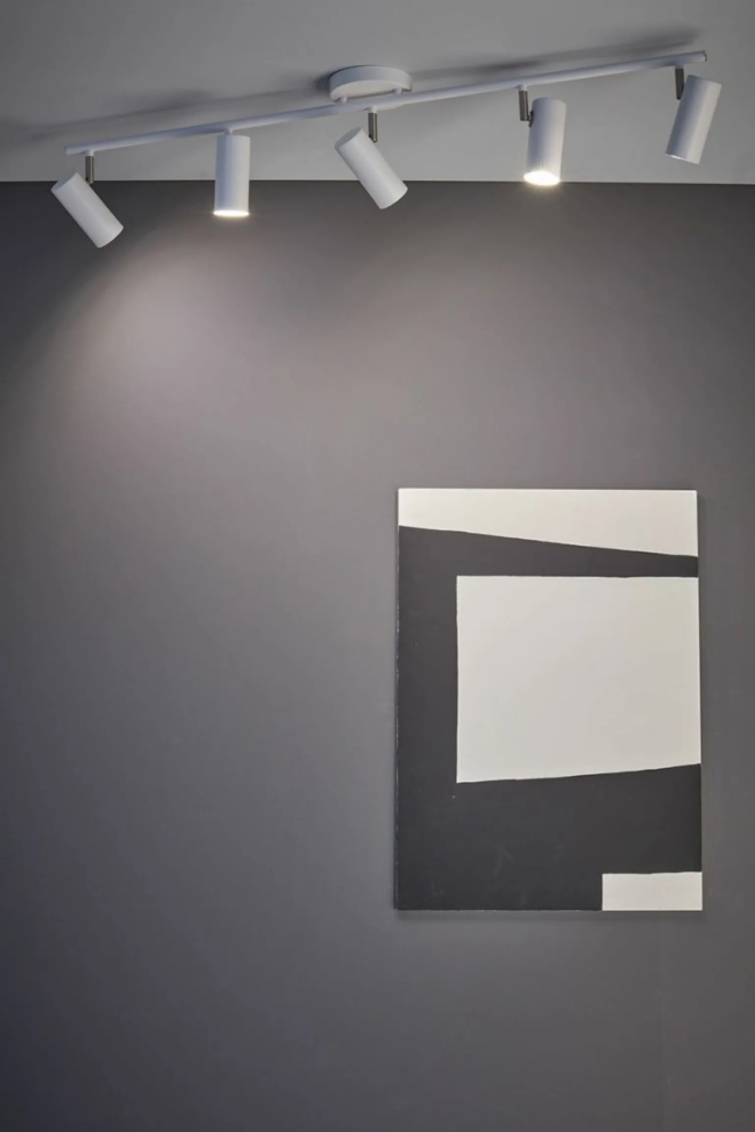 Clearance Lampa ze spotami z regulacją kąta świecenia 107352 | Kaja Oświetlenie Żyrandole Nowoczesne