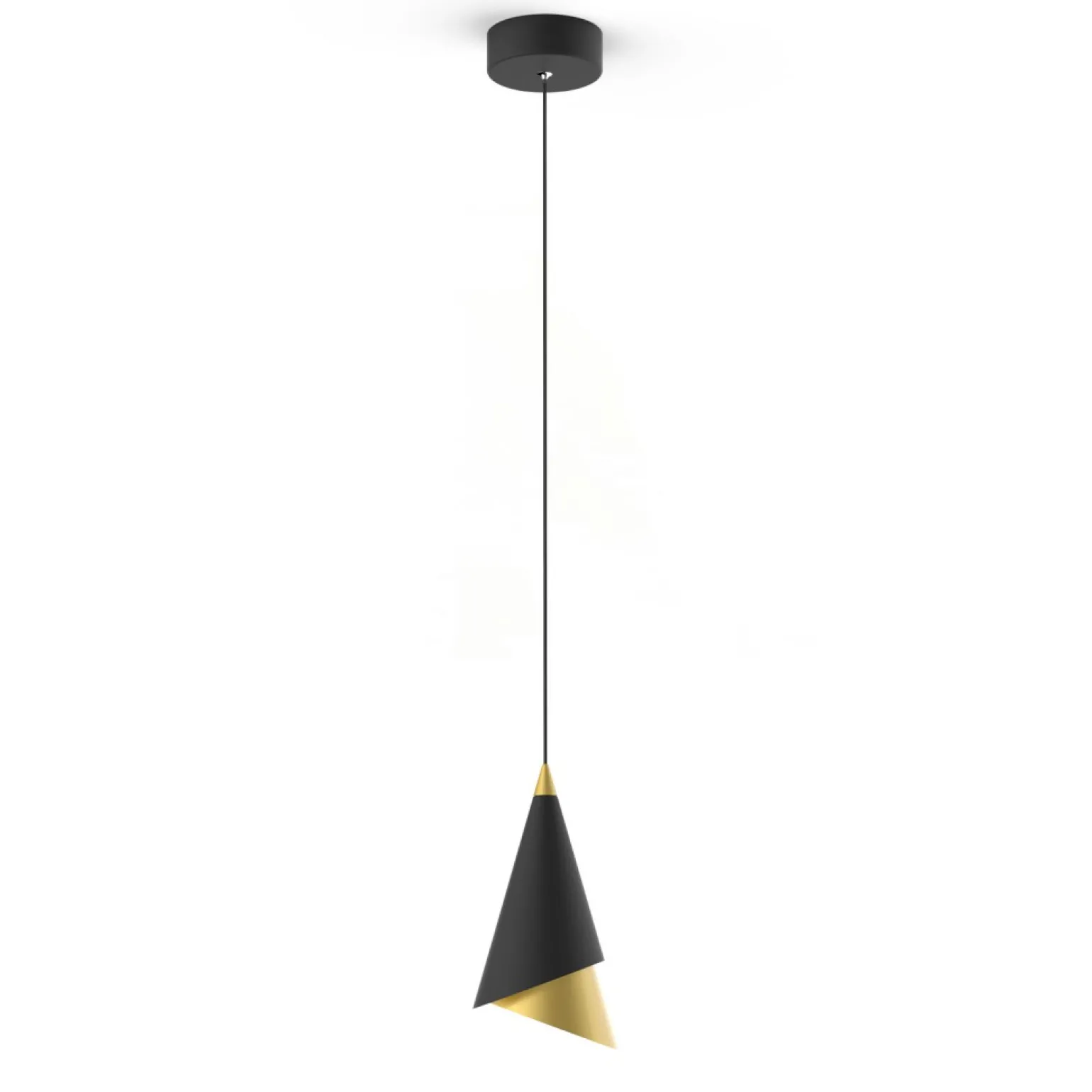 Fashion Ledowa, dekoracyjna lampa wisząca PND-433128-1B RAALTO | Kaja Żyrandole Nowoczesne