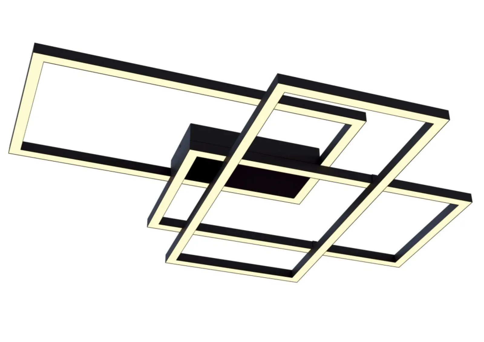 Sklep Kaja Ledowa, geometryczna lampa sufitowa MOD015CL-L80B LINE | Kaja* Plafony Nowoczesne | Lampy Led