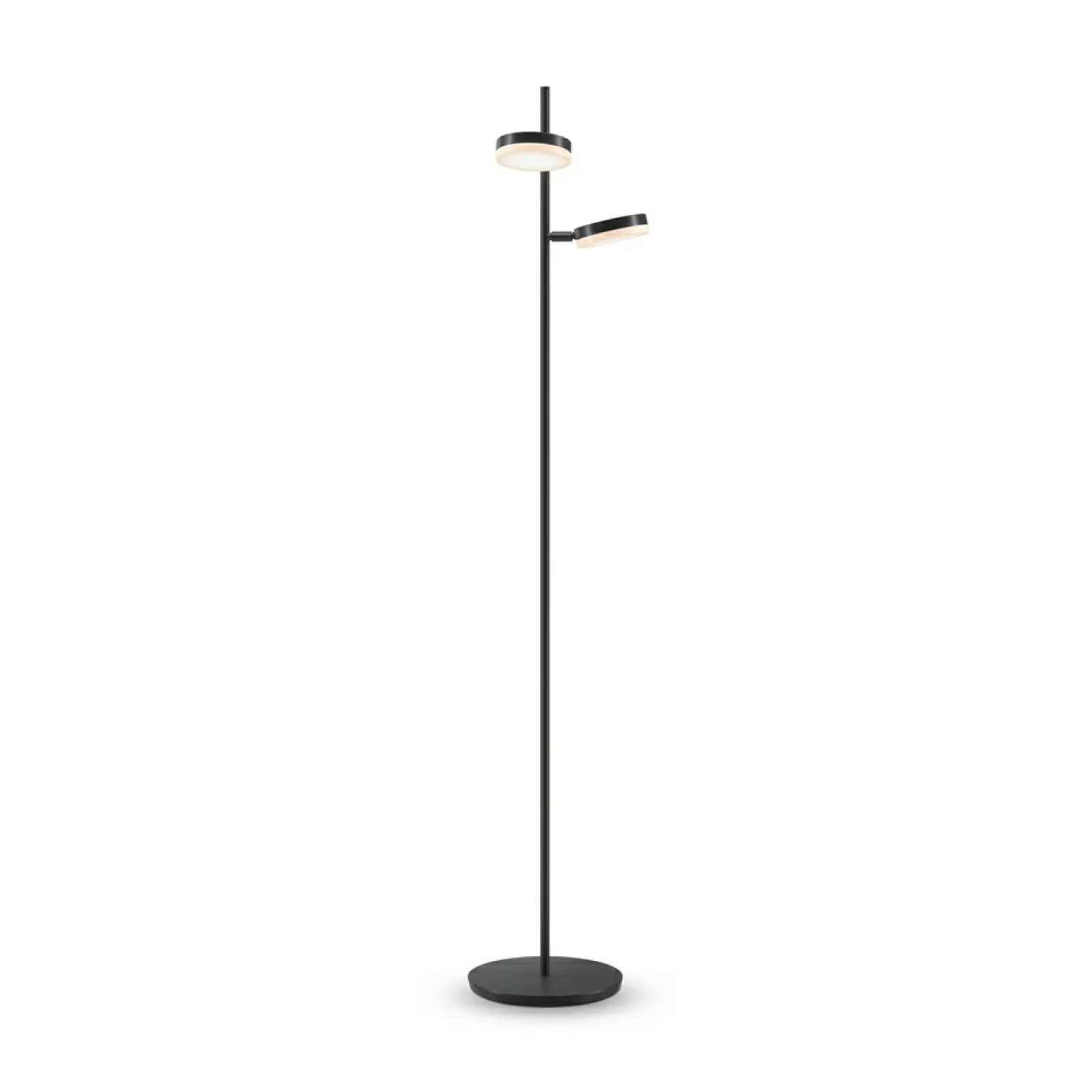 Sklep Kaja Ledowa lampa podłogowa, dwa źródła światła MOD070FL-L12B3K z serii FAD* Lampy Led