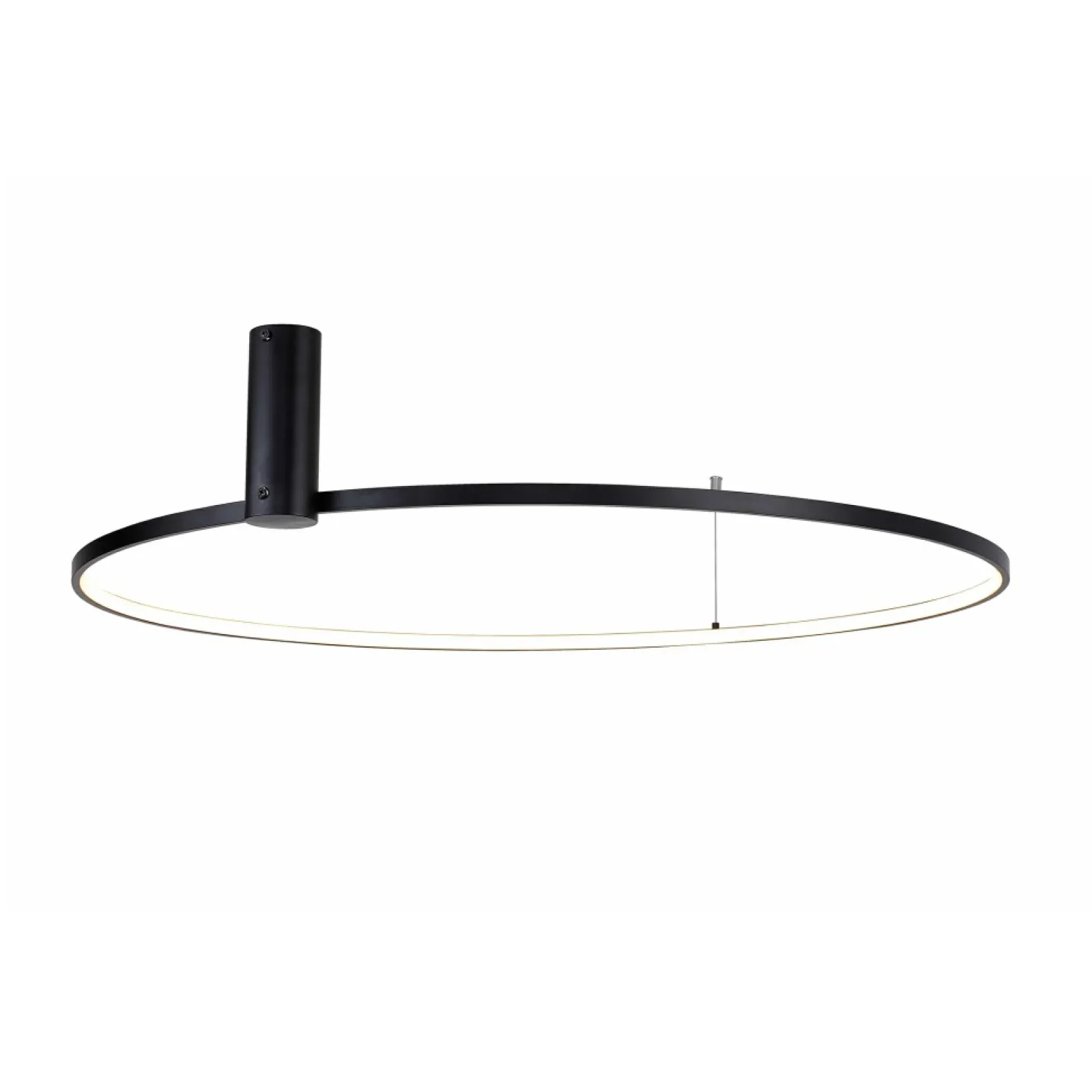 Sklep Kaja Ledowa lampa sufitowa, zmienna barwa ⌀90cm 89429-90BK HORIK | Kaja* Plafony Nowoczesne | Lampy Led