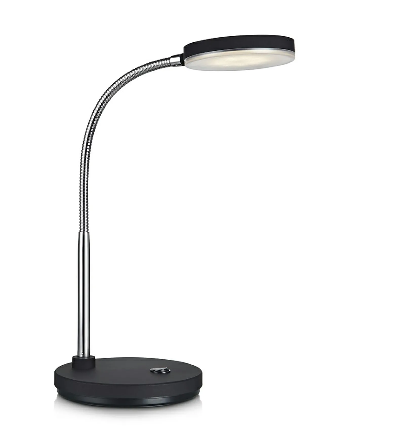 Sklep Kaja Ledowa lampka biurkowa w czarnej oprawie 106466 | Kaja Oświetlenie* Lampy Led | Nowoczesne Lampki Stołowe