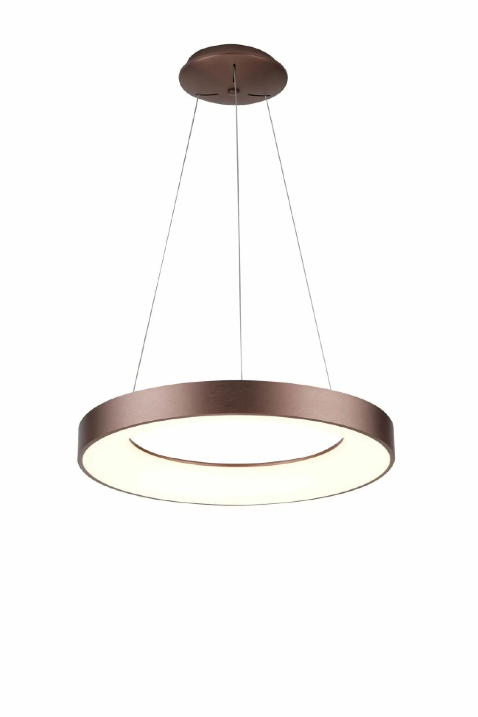 Shop Ledowa obręcz do salonu ⌀59,5cm z pilotem AZ5007 SANTANA | Kaja Żyrandole Nowoczesne