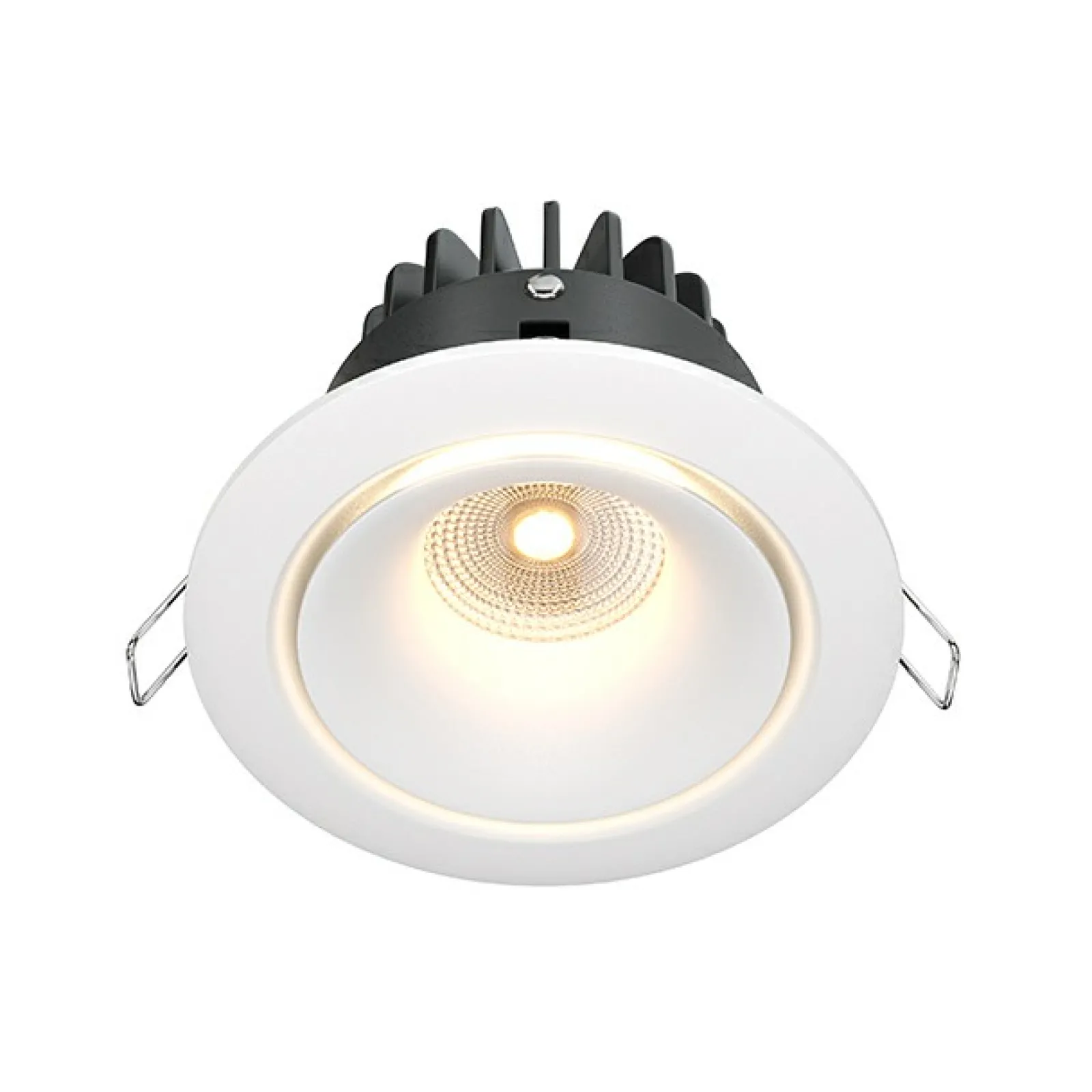 Sklep Kaja Ledowa oprawa wpustowa 3000K 870lm DL031-L12W3K-D-W z serii YIN | Kaja* Lampy Led | Oprawy Podtynkowe