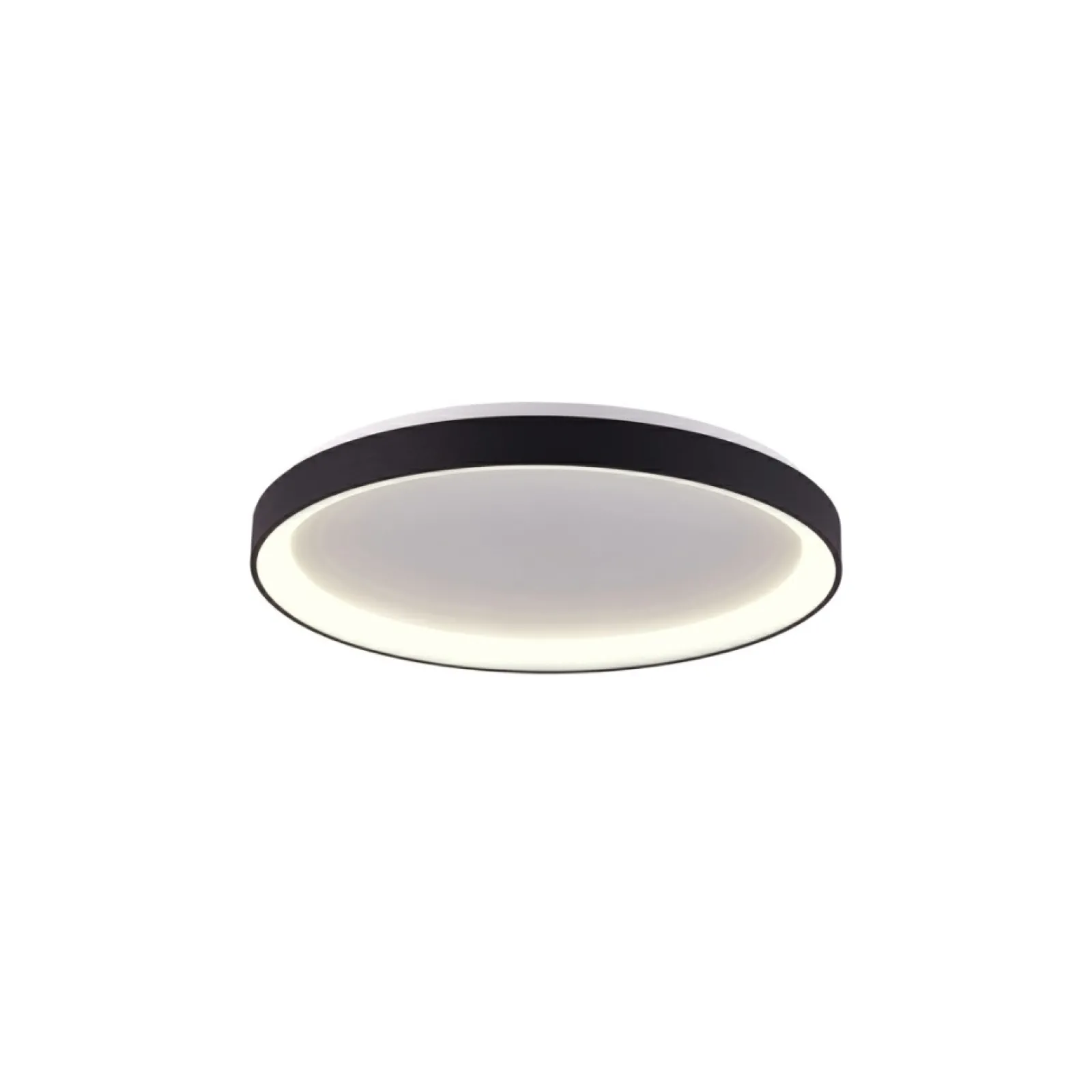 Sklep Kaja Ledowy plafon do salonu ⌀48 PLF-53675-048RC-BK-3KS4K VICO | Kaja* Plafony Nowoczesne | Lampy Led