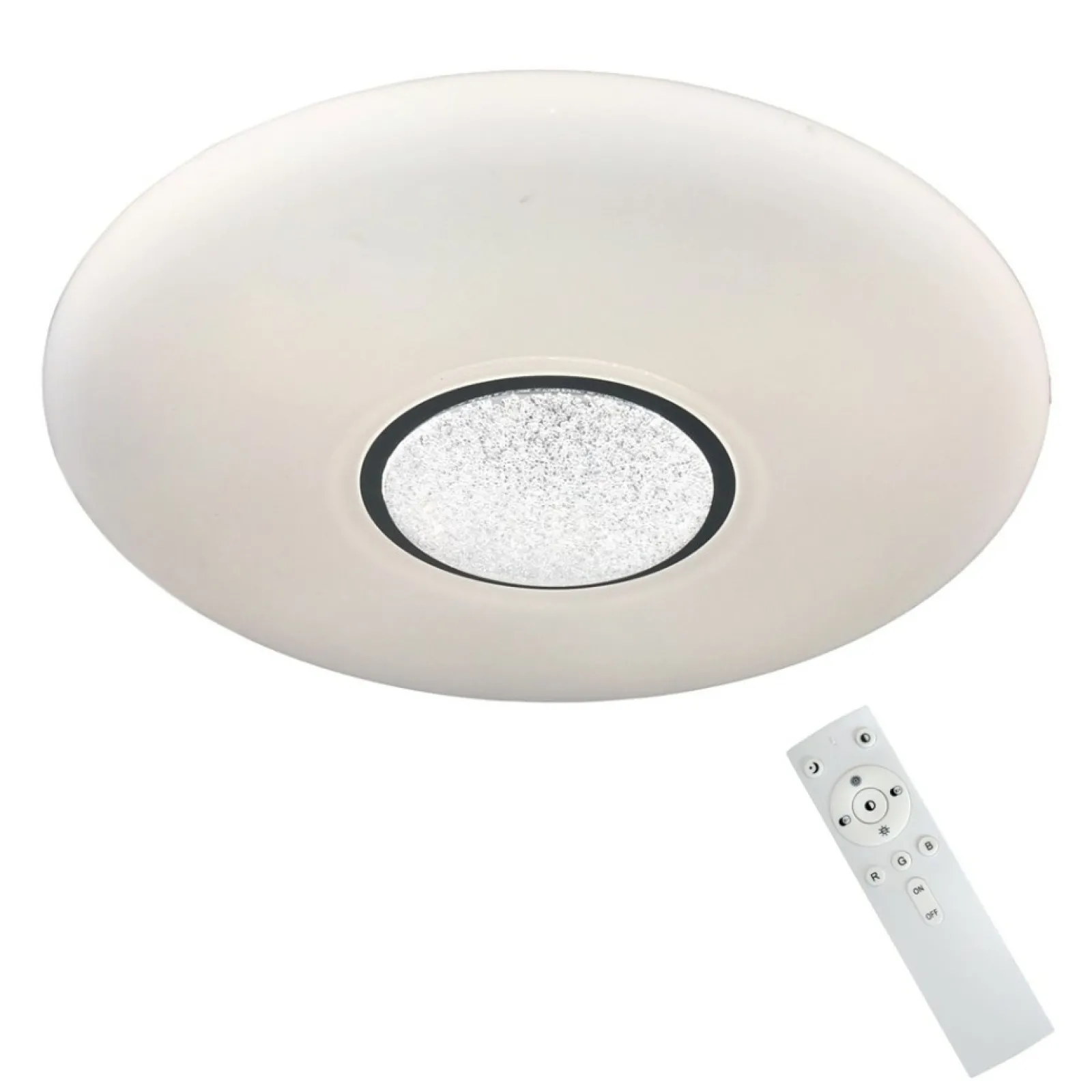 Sklep Kaja Ledowy plafon RGB, zmienna barwa światła ML6405 z serii VELA | Kaja Oświetlenie* Plafony Nowoczesne | Lampy Led