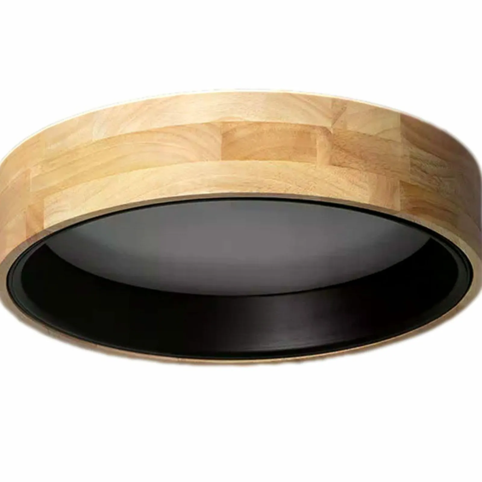 Sklep Kaja Ledowy plafon z dodatkiem drewna ABR-PLODV-C-15W-CCT NATURALE | Kaja* Plafony Nowoczesne | Lampy Led