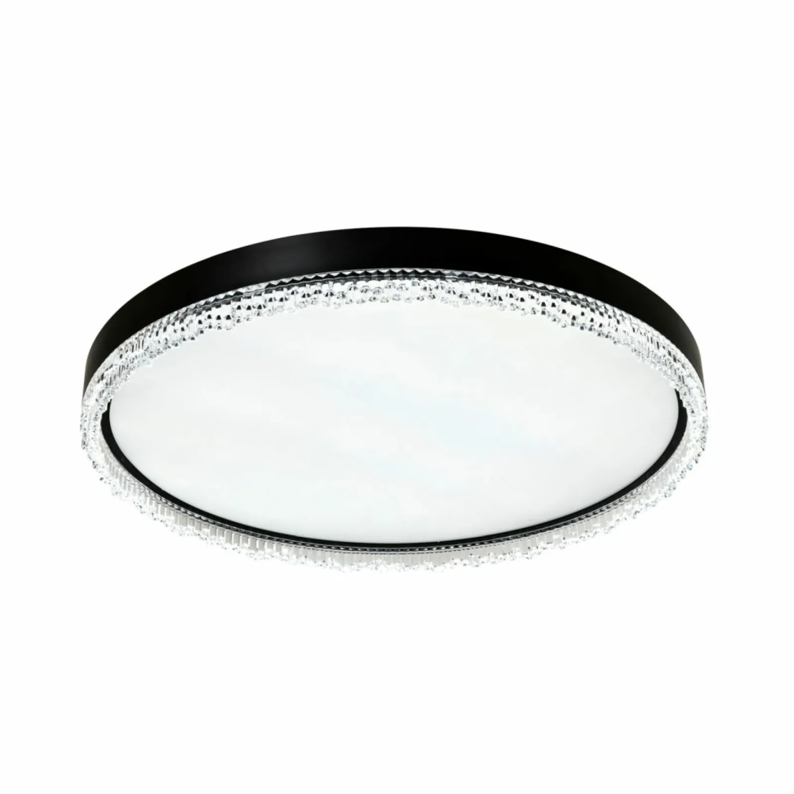Sklep Kaja Ledowy plafon z kryształowym zdobieniem FM2304600R-MB REGI | Kaja* Plafony Nowoczesne | Lampy Led