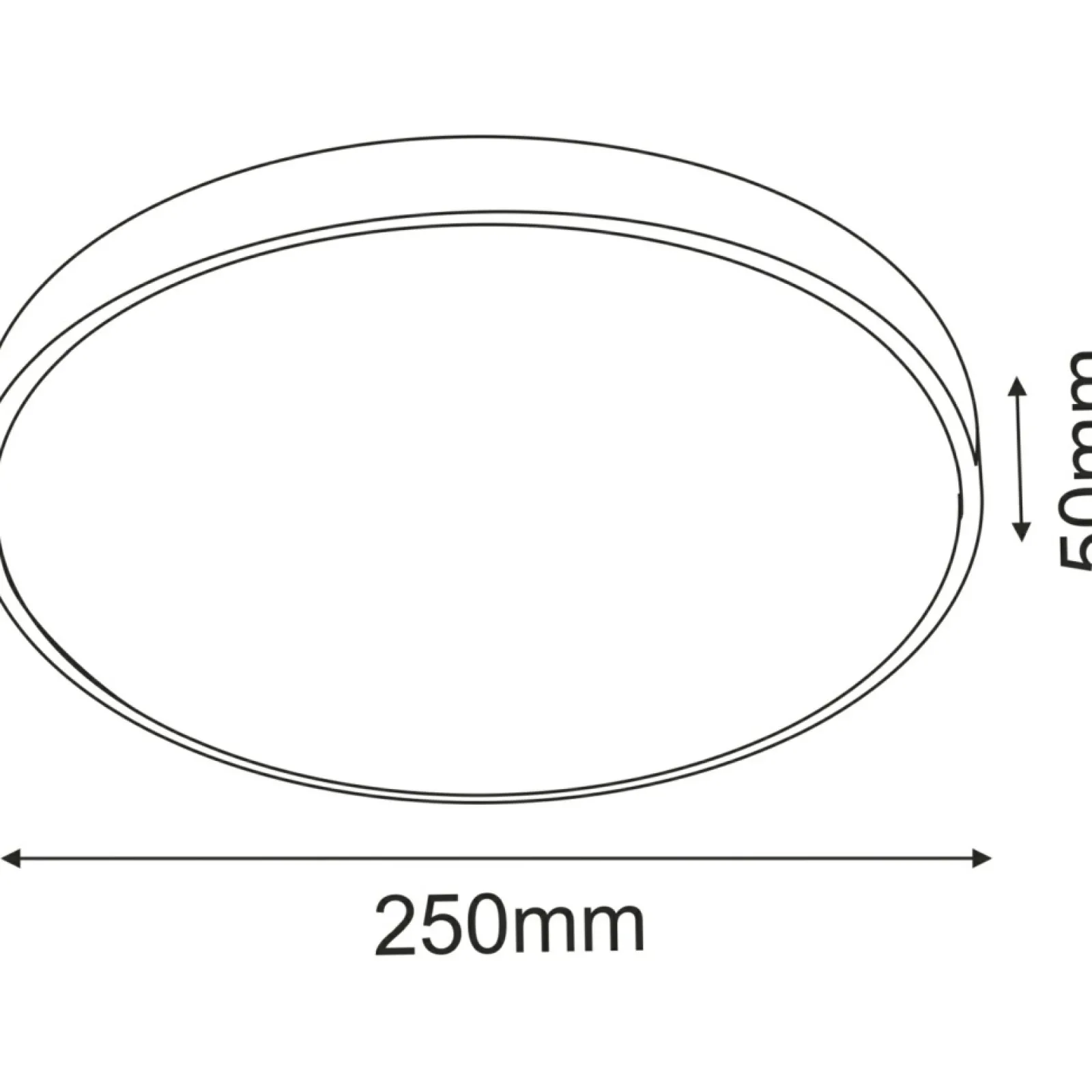 Sklep Kaja Ledowy plafon z neutralnym światłem ⌀25cm 4000K ANT 1061 IKA | Kaja* Lampy Do Łazienki | Plafony Klasyczne