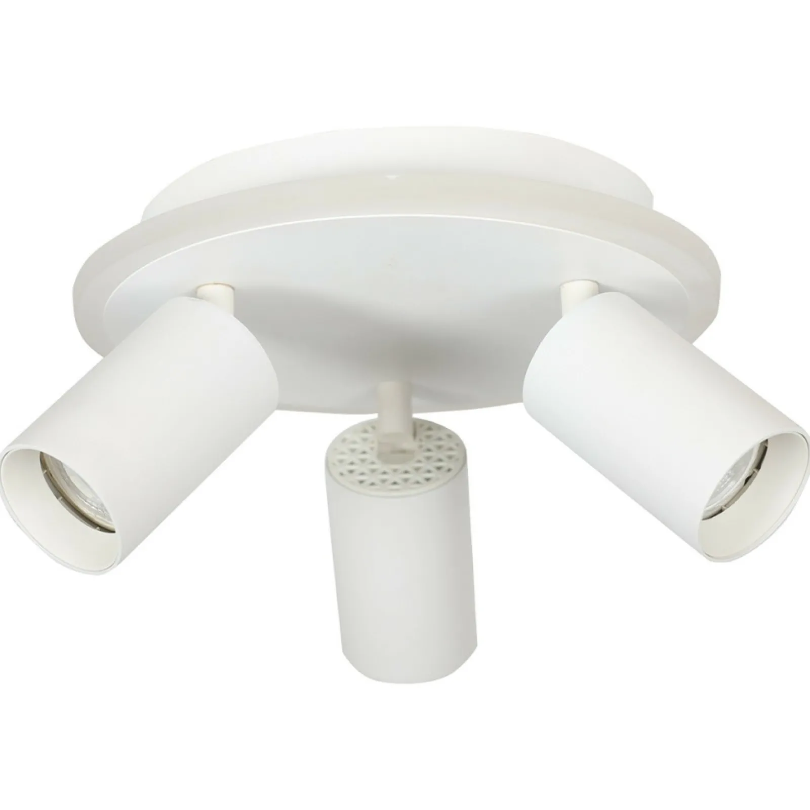 Sklep Kaja Ledowy plafon z reflektorami GU10 LP-0612/3C ROUND WH PARMA | Kaja* Plafony Nowoczesne | Lampy Led