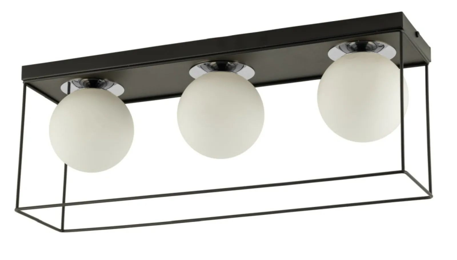 Sklep Kaja Liniowa lampa natynkowa z białymi kloszami SIG 40708 AROMA | Kaja* Plafony Nowoczesne