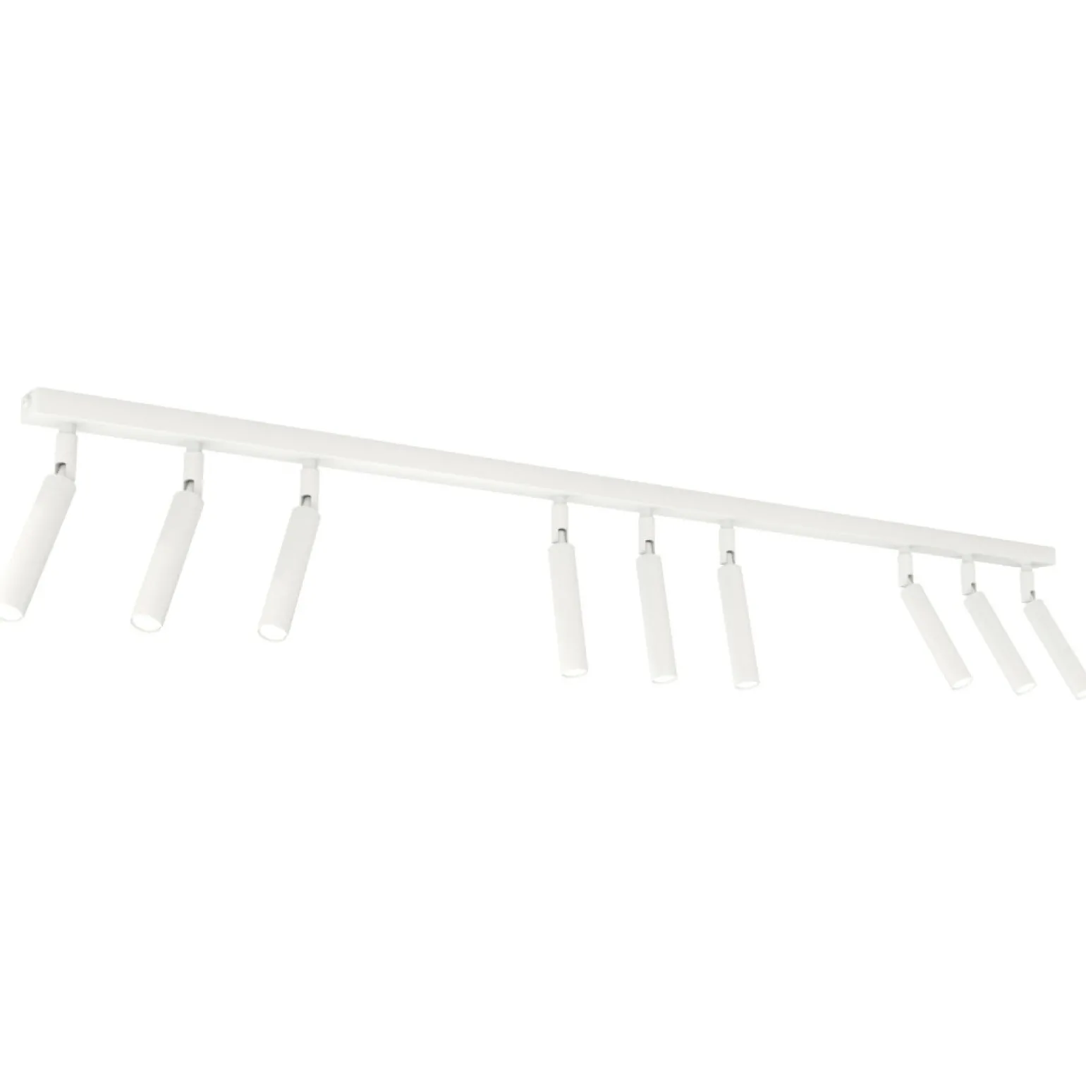 Best Sale Liniowa lampa sufitowa 116cm ze spotami 1352/9 IVI 9 WHITE | Kaja Żyrandole Nowoczesne