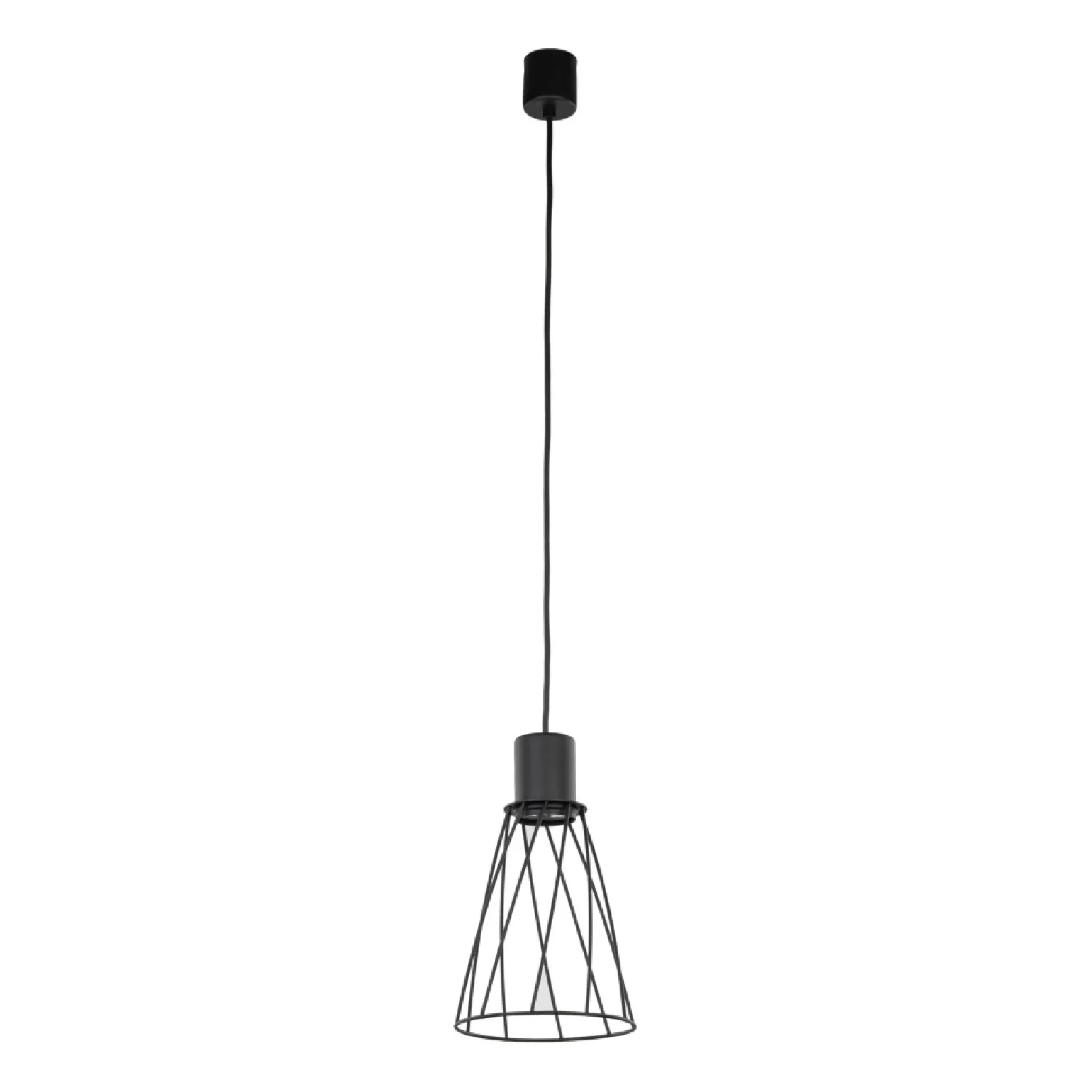 Online Loftowa, druciana lampa wisząca TK 10159 MODESTO BLACK | Kaja Żyrandole Nowoczesne