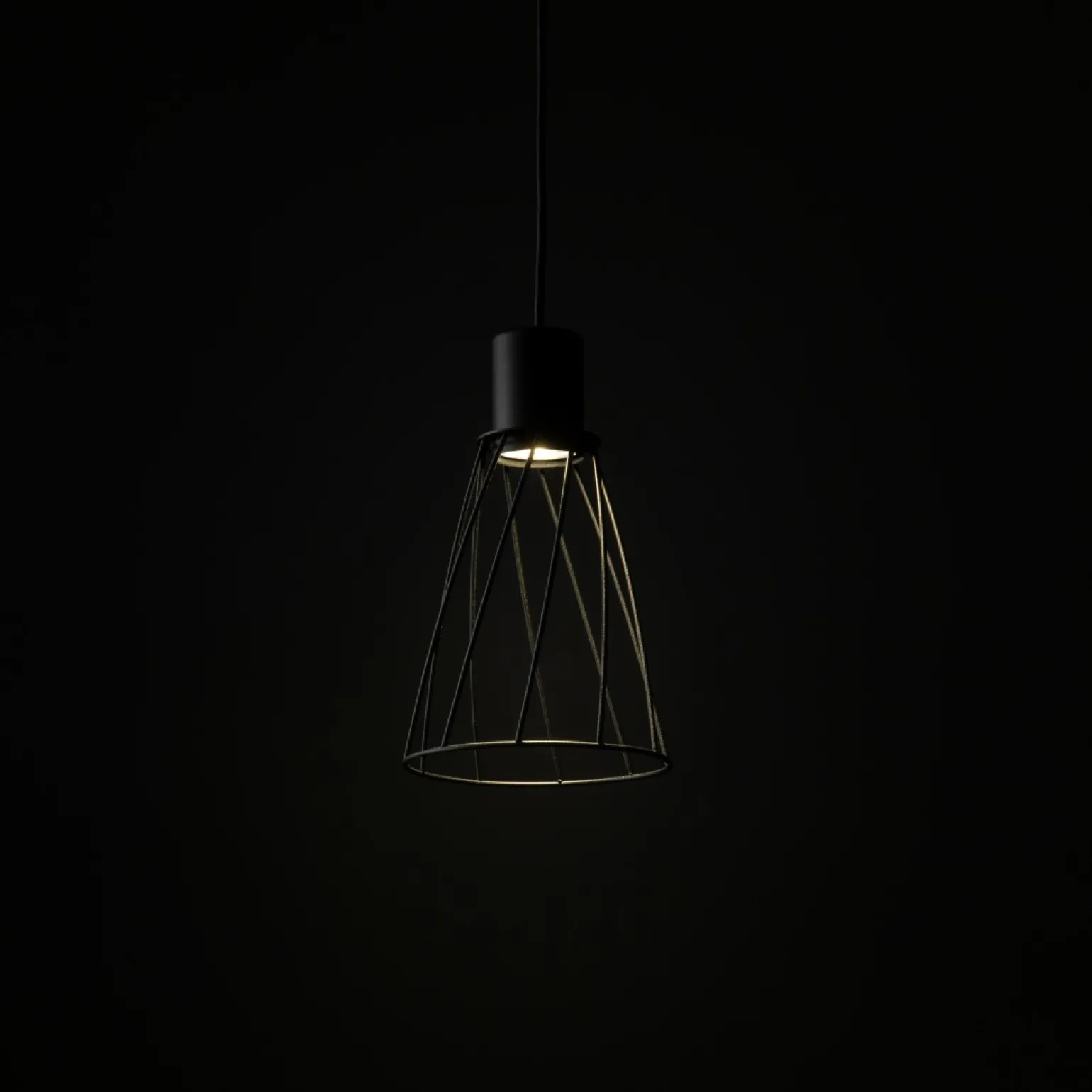 Online Loftowa, druciana lampa wisząca TK 10159 MODESTO BLACK | Kaja Żyrandole Nowoczesne