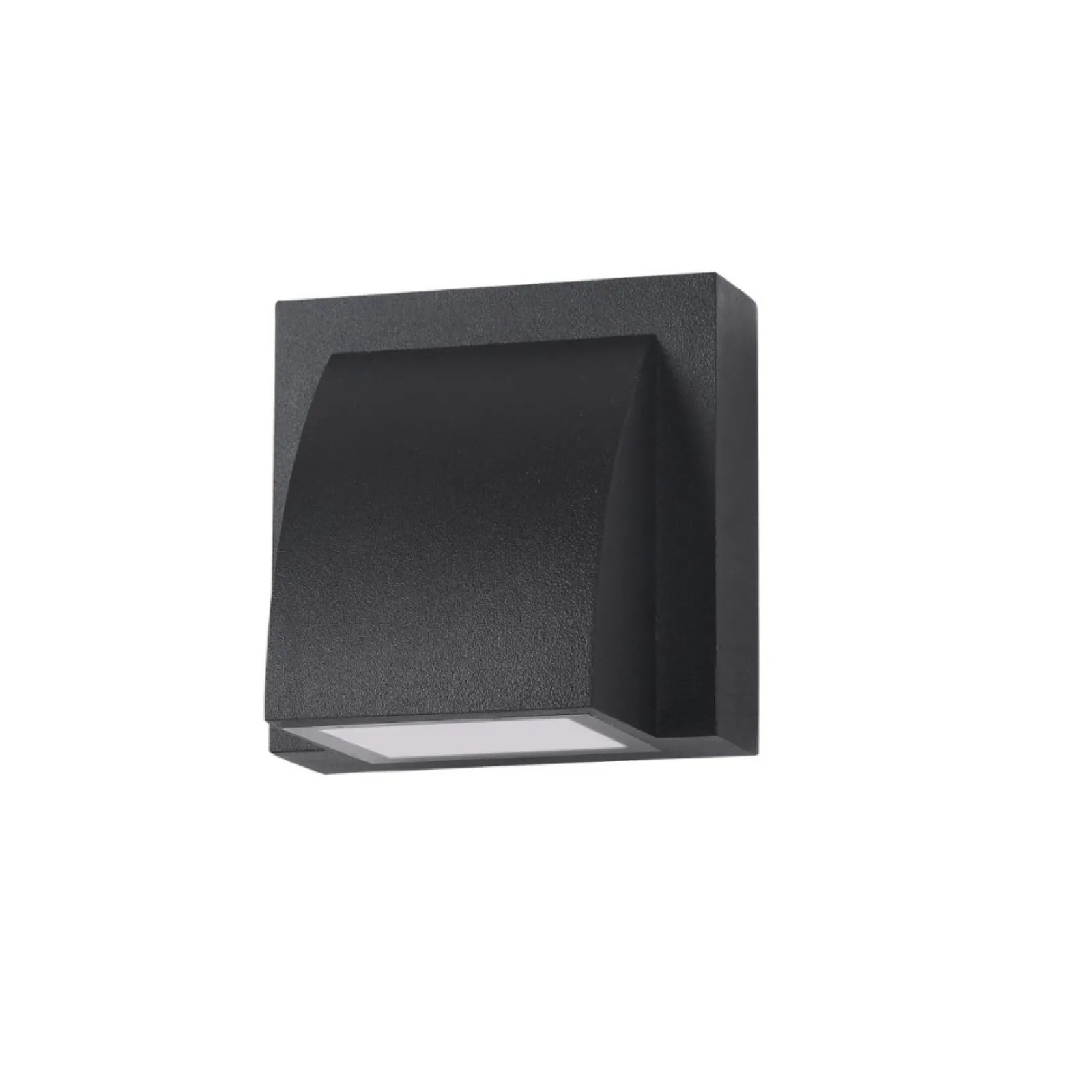 Sklep Kaja Minimalistyczna, czarna lampa elewacyjna PL-436B EDGAR | Kaja* Kinkiety Ogrodowe