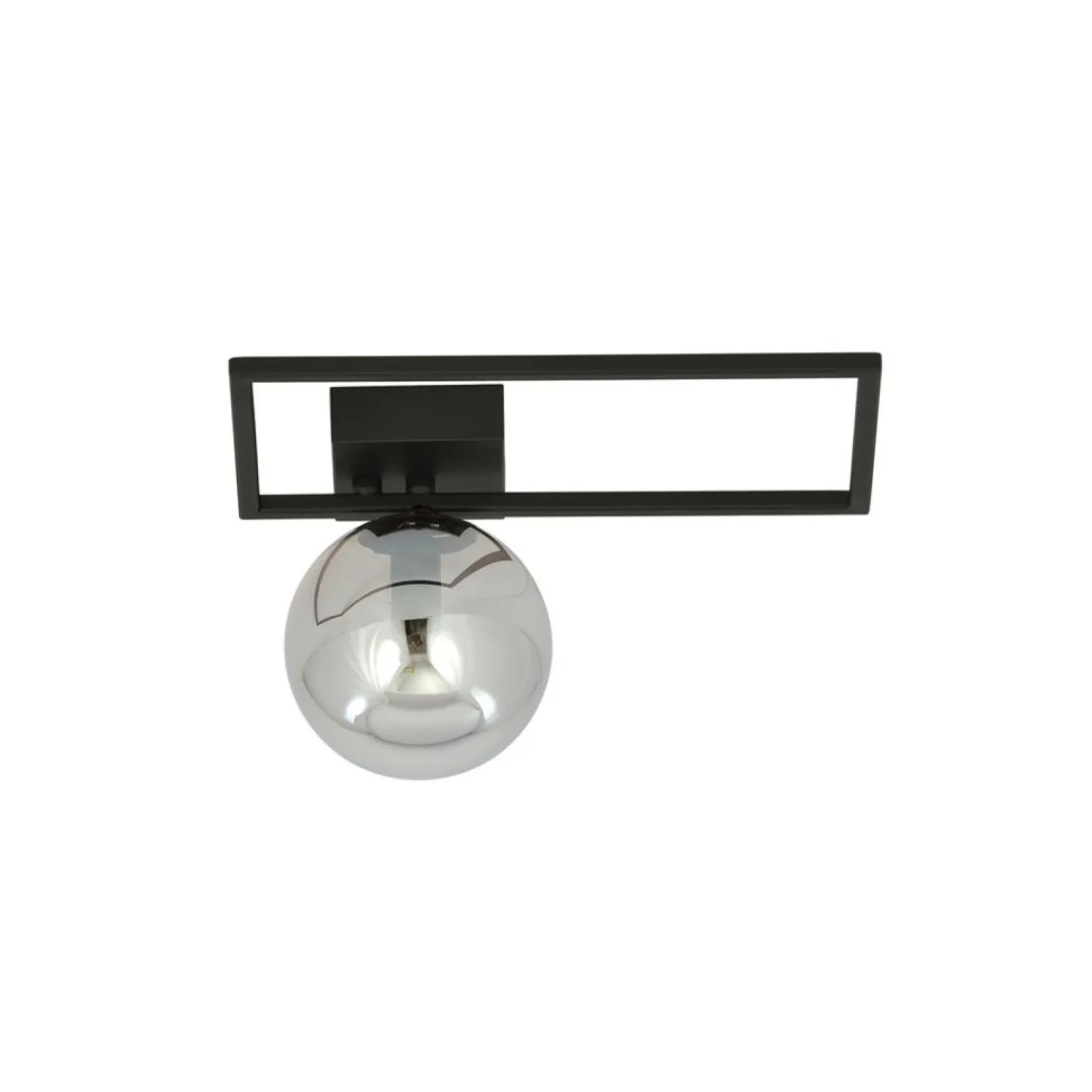 Best Sale Minimalistyczna, czarna lampa sufitowa z kulą 1131/1D IMAGO | Kaja Żyrandole Nowoczesne
