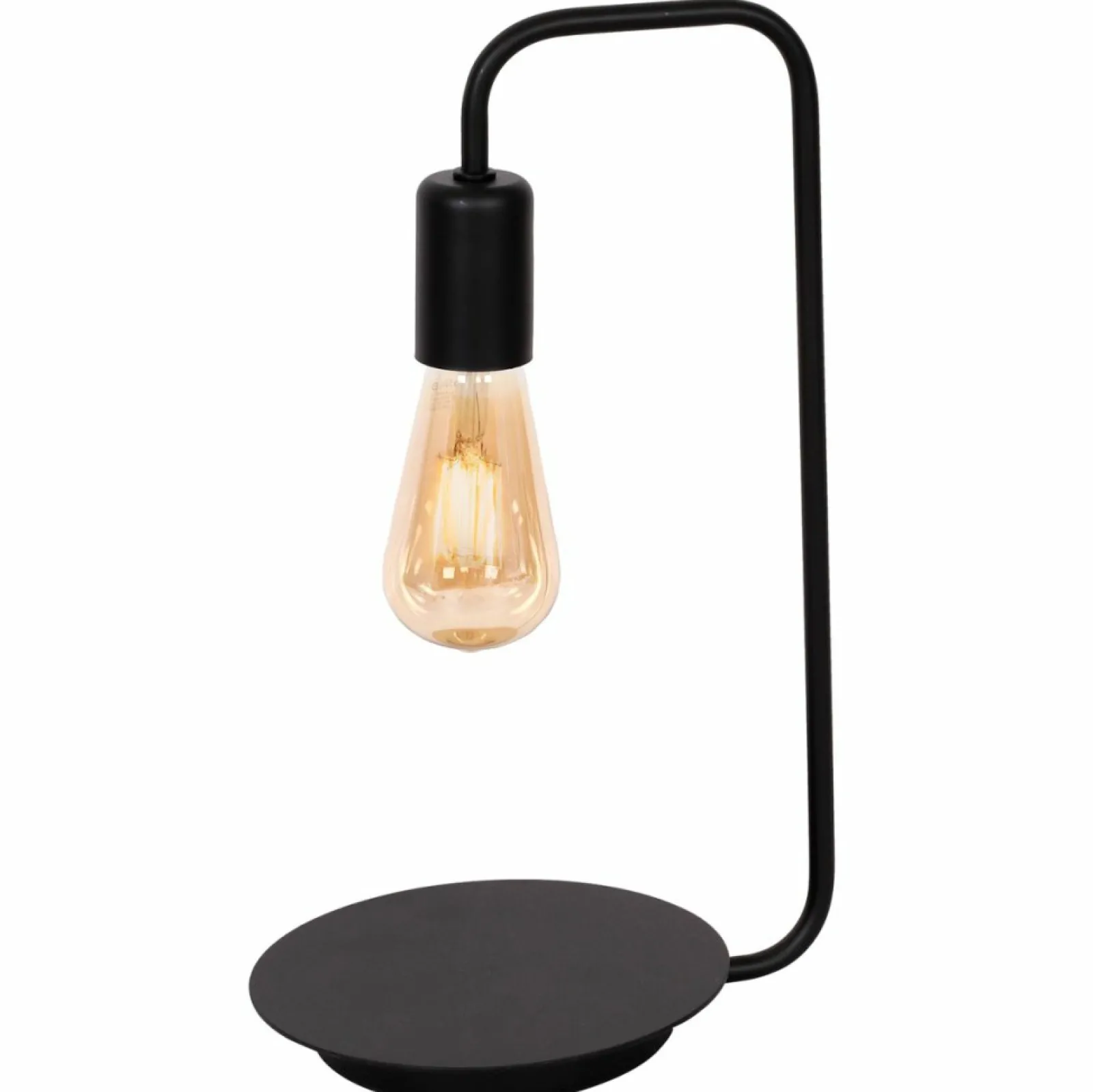 Sklep Kaja Minimalistyczna, czarna lampka stołowa LX 840 BRENDA | Kaja* Nowoczesne Lampki Stołowe