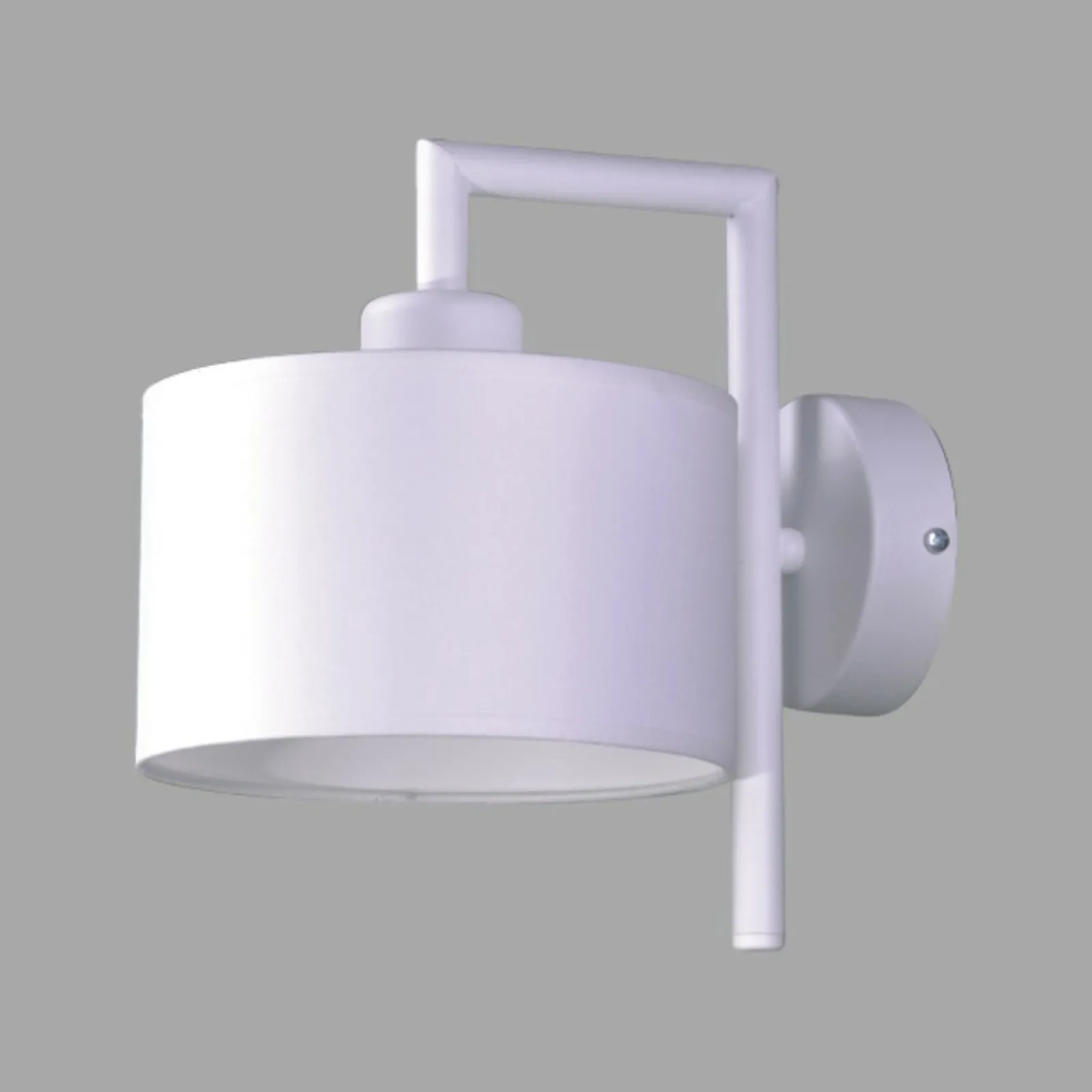 Sklep Kaja Minimalistyczna lampa ścienna K-4334 SIMONE WHITE | Kaja Oświetlenie* Kinkiety Tradycyjne | Kinkiety Z Abażurem