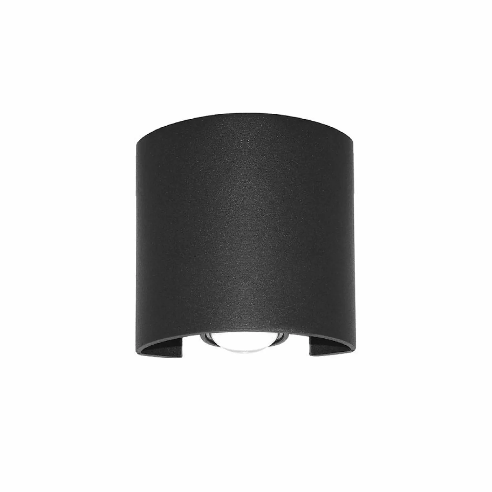 Sklep Kaja Minimalistyczna lampa elewacyjna LED, na taras OWL-451-1-BL ORTELO* Kinkiety Ogrodowe
