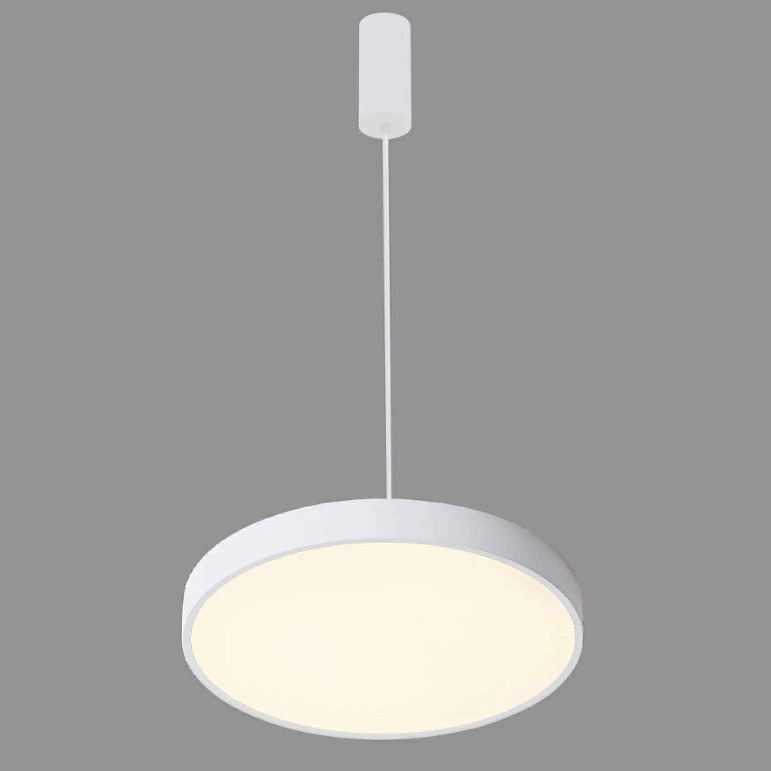 Shop Minimalistyczna lampa LED ⌀40cm 5361-830RP-WH-3 ORBITAL | Kaja Żyrandole Nowoczesne
