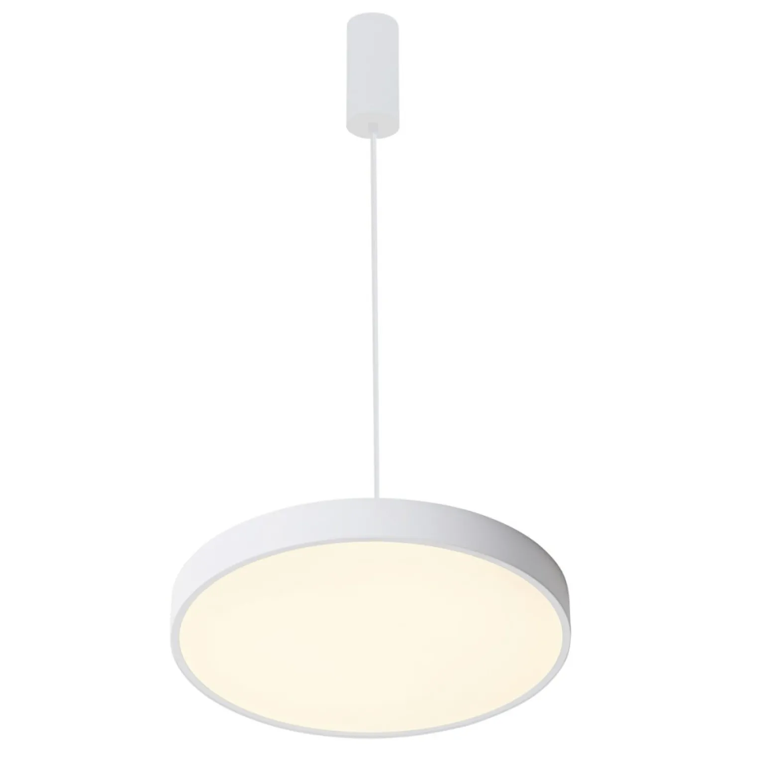 Shop Minimalistyczna lampa LED ⌀40cm 5361-830RP-WH-3 ORBITAL | Kaja Żyrandole Nowoczesne