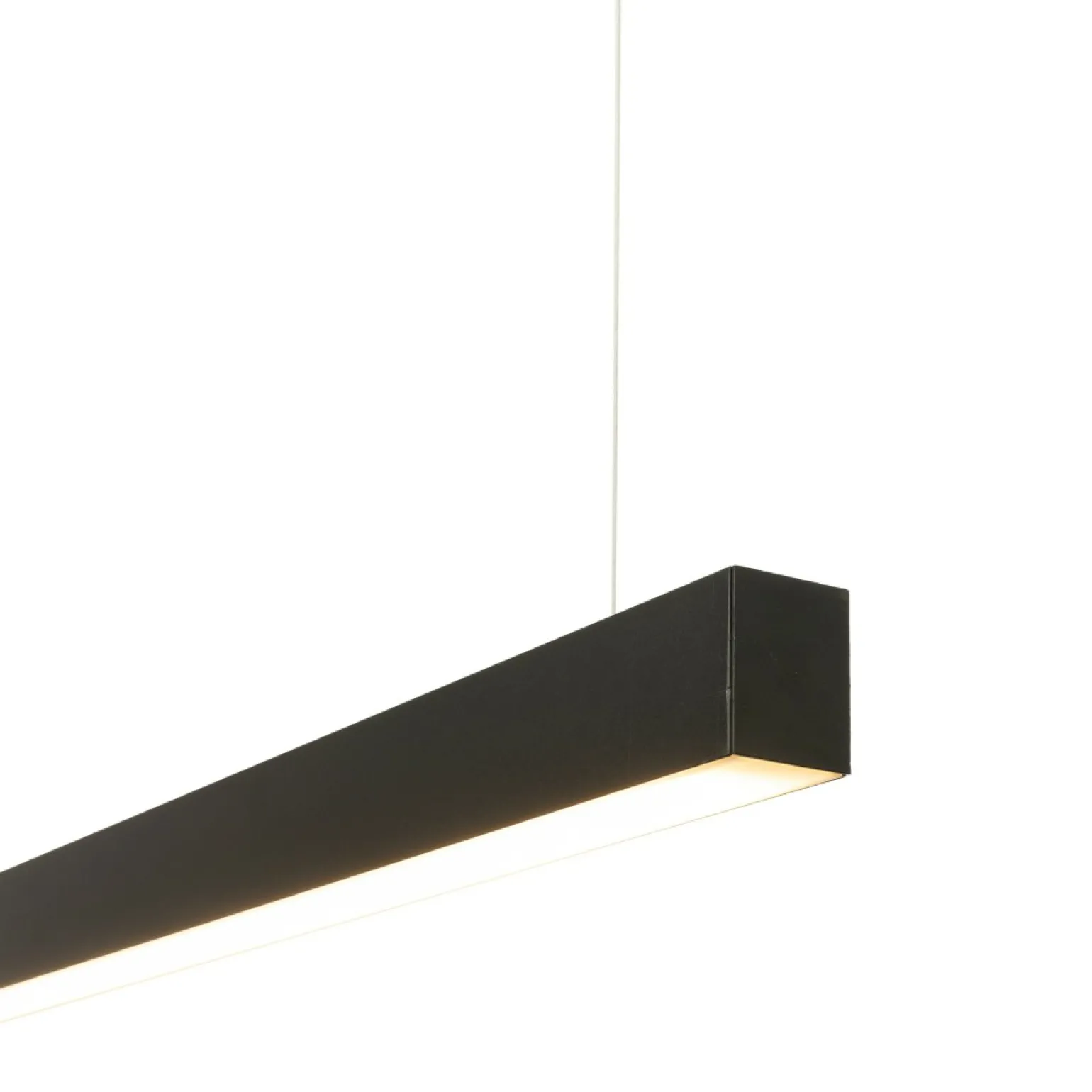 Outlet Minimalistyczna lampa LED nad stół TK 18080 LUXE BLACK | Kaja Żyrandole Nowoczesne