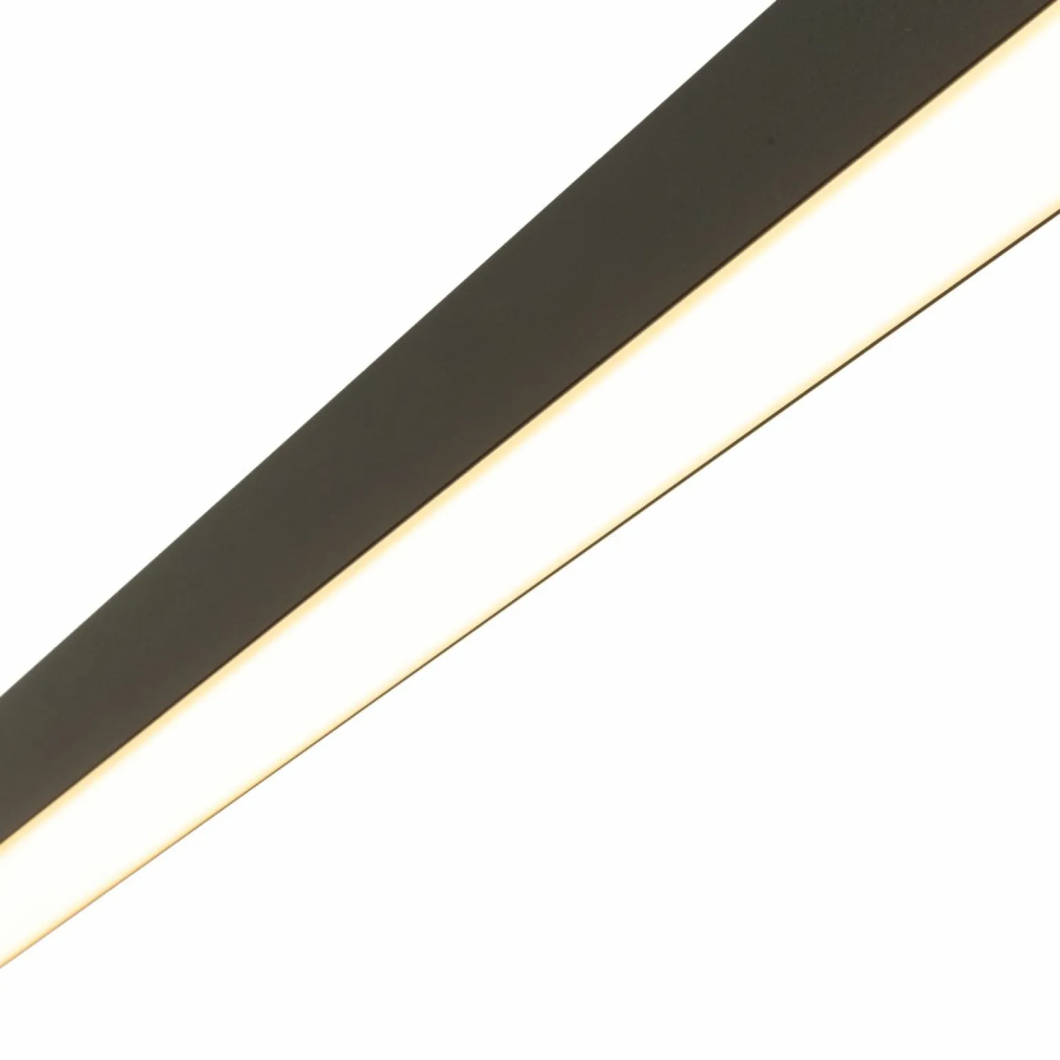 Outlet Minimalistyczna lampa LED nad stół TK 18080 LUXE BLACK | Kaja Żyrandole Nowoczesne