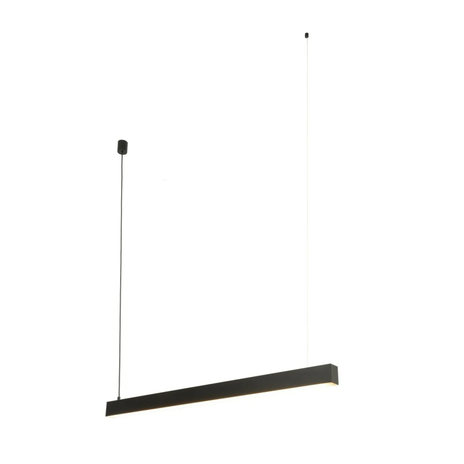 Outlet Minimalistyczna lampa LED nad stół TK 18080 LUXE BLACK | Kaja Żyrandole Nowoczesne