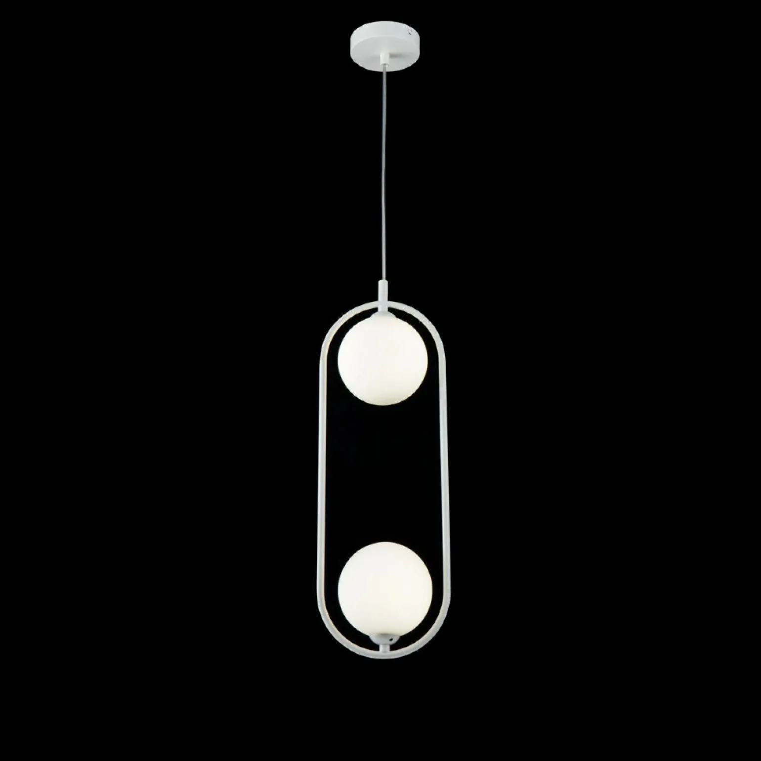 New Minimalistyczna lampa na zwisie MOD013PL-02W RING | Kaja Oświetlenie Żyrandole Nowoczesne