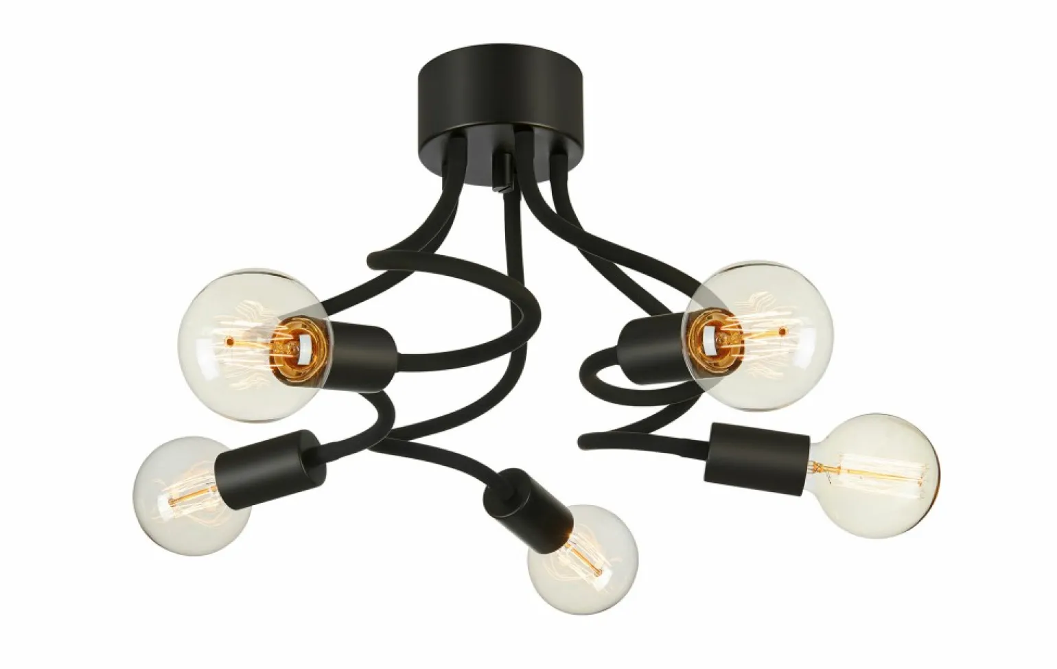 Fashion Minimalistyczna lampa sufitowa pięć żarówek 107931 | Kaja Oświetlenie Żyrandole Nowoczesne