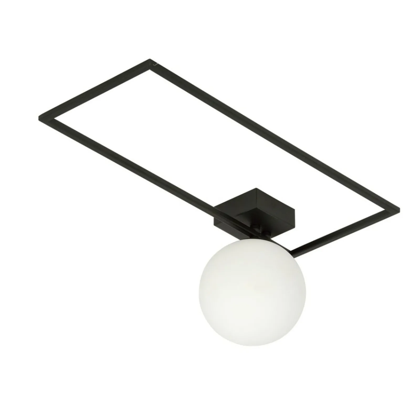 Sklep Kaja Minimalistyczna lampa sufitowa z białą kulą 1130/1A IMAGO | Kaja* Plafony Nowoczesne