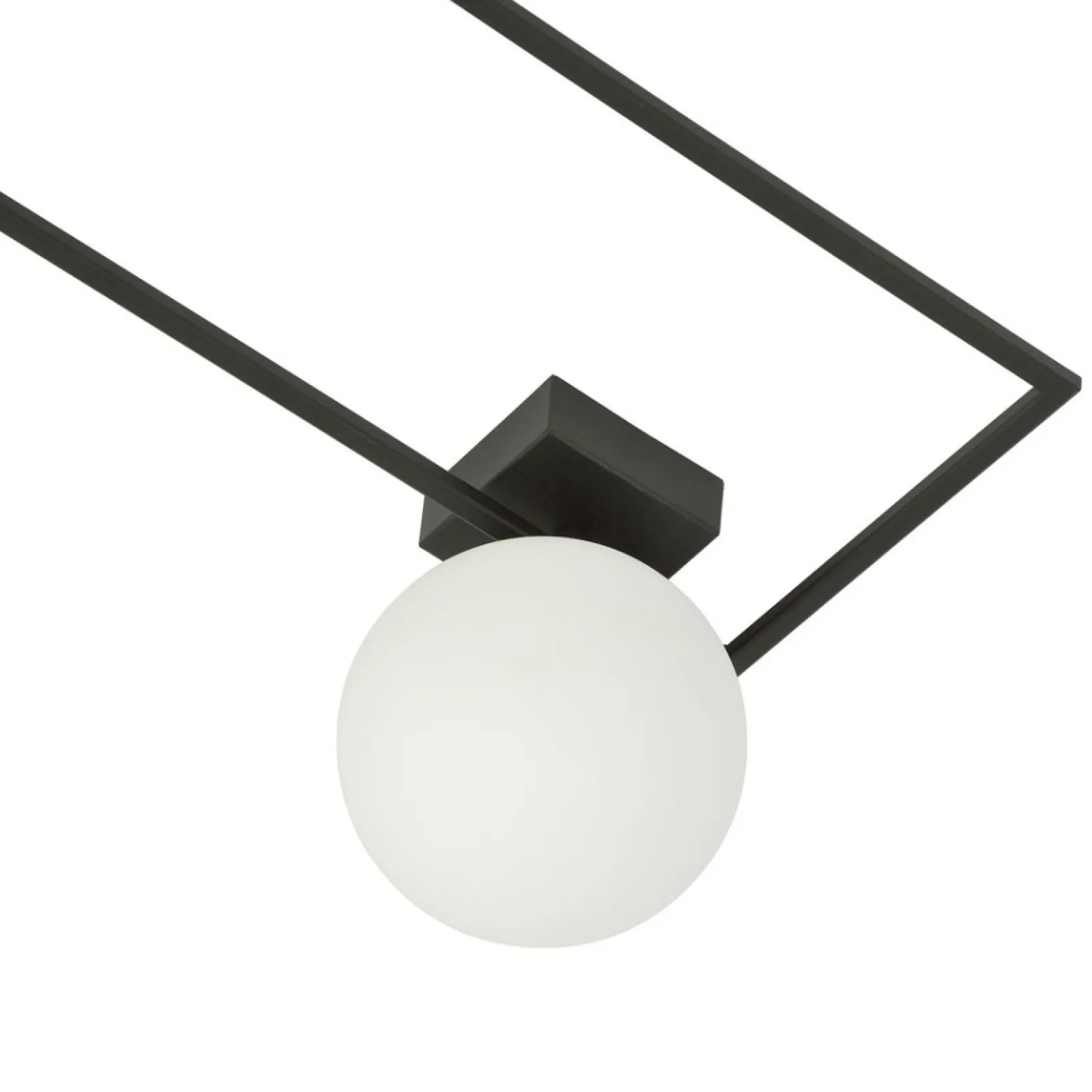 Sklep Kaja Minimalistyczna lampa sufitowa z białą kulą 1130/1A IMAGO | Kaja* Plafony Nowoczesne