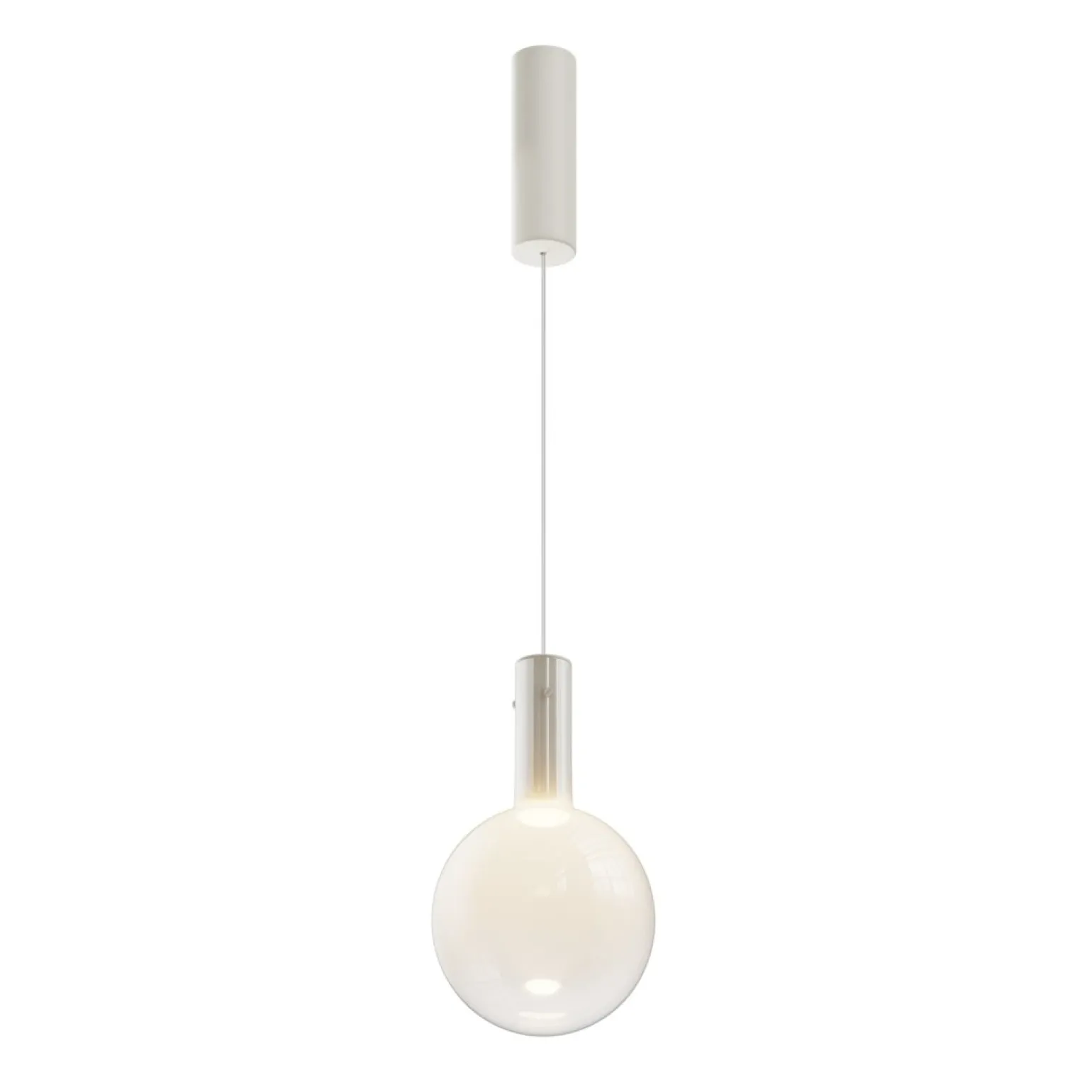 Outlet Minimalistyczna lampa wisząca, biała MOD182PL-L4W3K z serii NEBULA Żyrandole Nowoczesne
