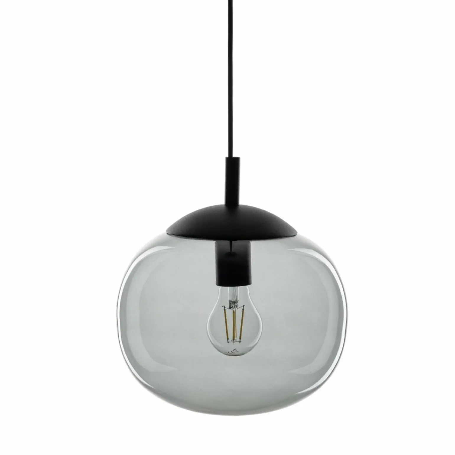 Sale Minimalistyczna lampa wisząca ⌀35cm TK 4972 VIBE GRAPHITE | Kaja Żyrandole Nowoczesne