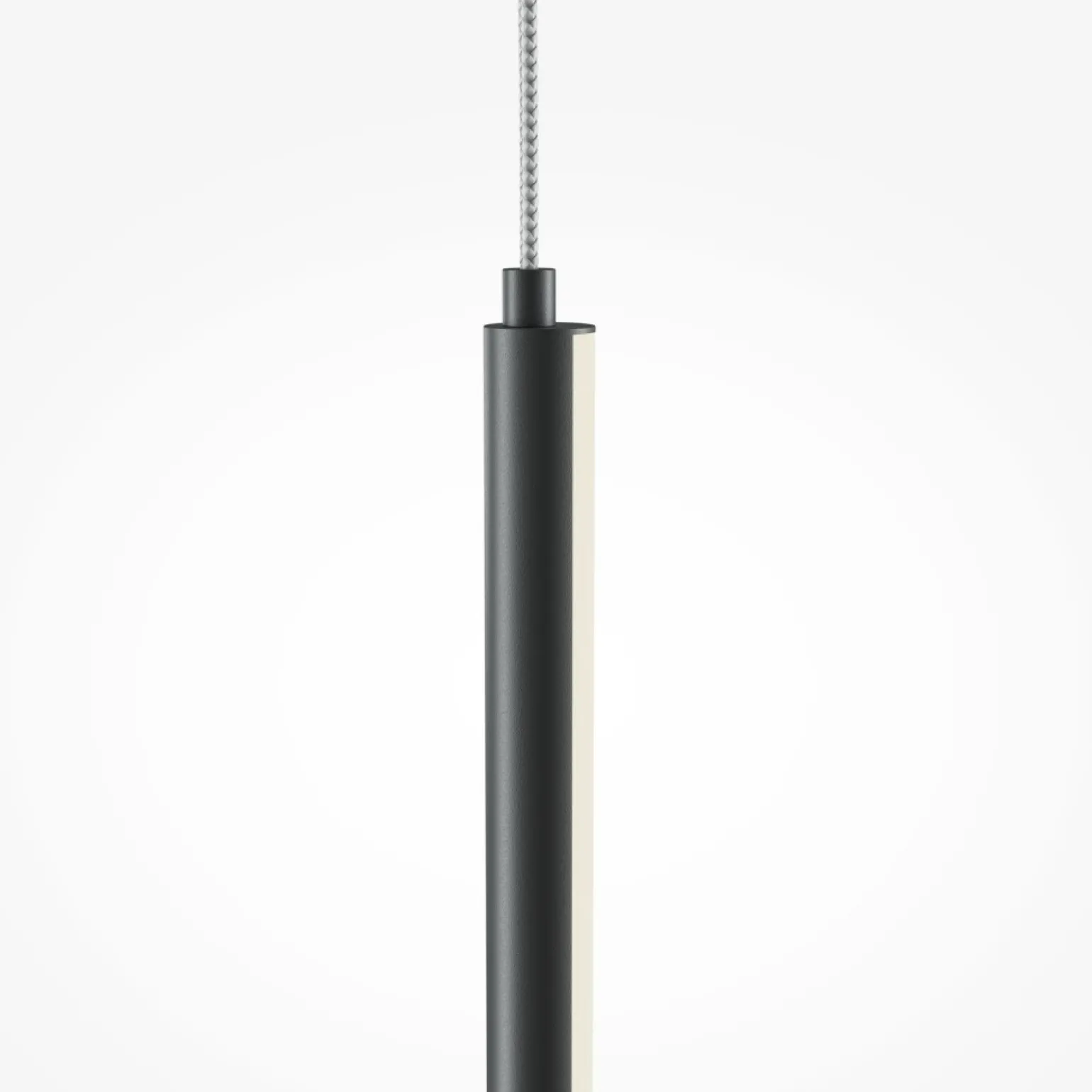 Flash Sale Minimalistyczna lampa wisząca, czarna MOD246PL-L24BK1 z serii HALO Żyrandole Nowoczesne