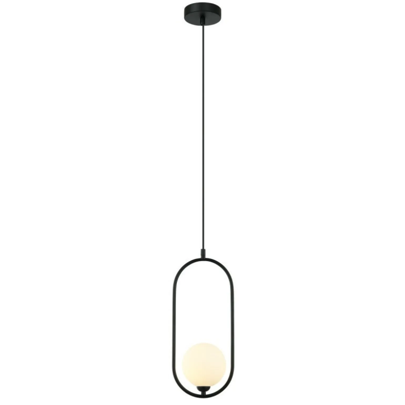 Fashion Minimalistyczna lampa wisząca do jadalni PND-3965-1-BK z serii LUPUS Żyrandole Nowoczesne