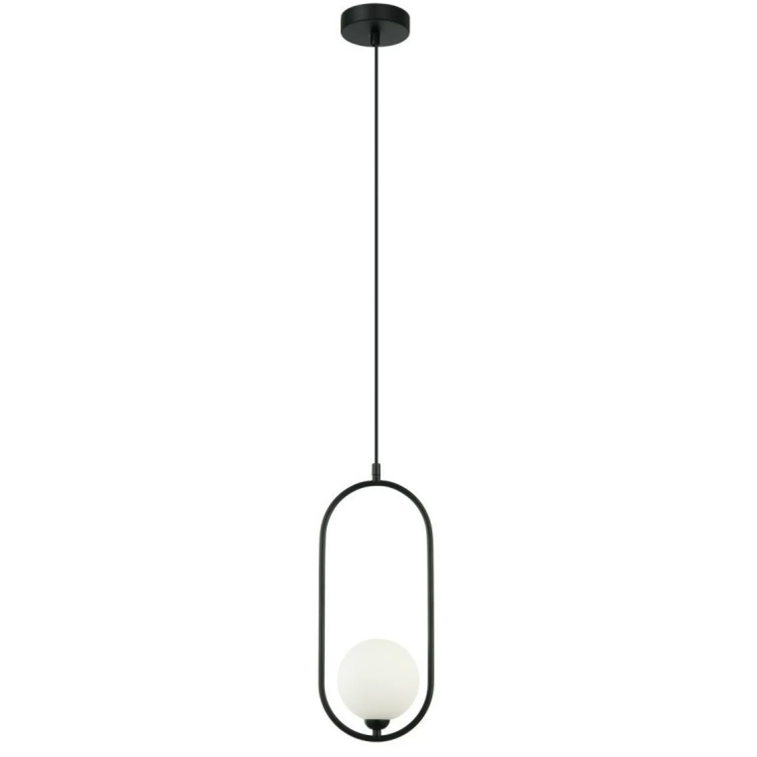 Fashion Minimalistyczna lampa wisząca do jadalni PND-3965-1-BK z serii LUPUS Żyrandole Nowoczesne