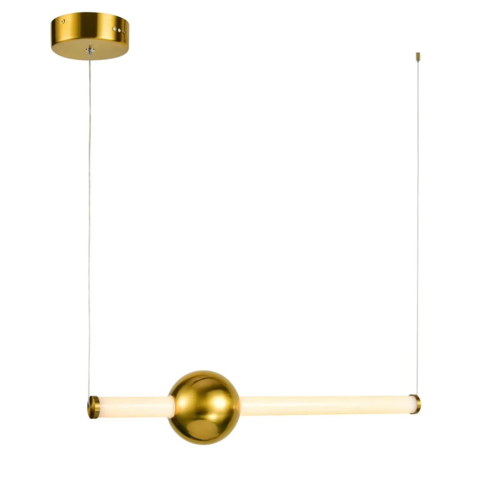 Online Minimalistyczna lampa wisząca PND-16357-CB-1 HALLING | Kaja Żyrandole Nowoczesne