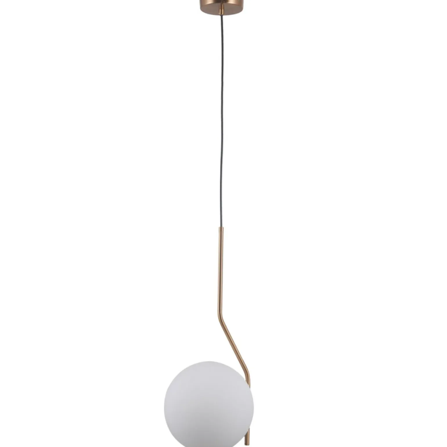Online Minimalistyczna lampa wisząca PND-3300-1-HBR CARIMI | Kaja Oświetlenie Żyrandole Nowoczesne