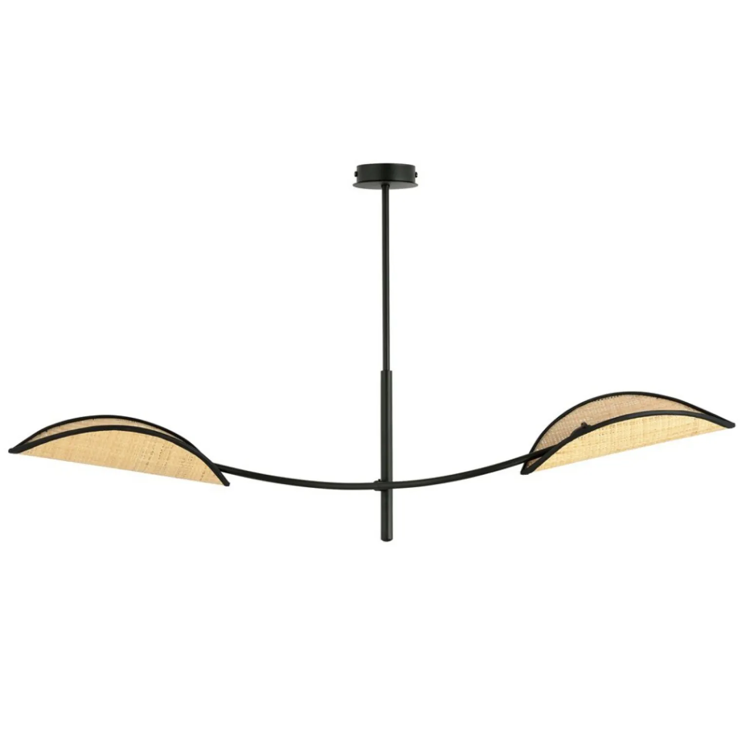 Store Minimalistyczna lampa z ozdobnymi abażurami 1108/2 LOTUS | Kaja Żyrandole Nowoczesne