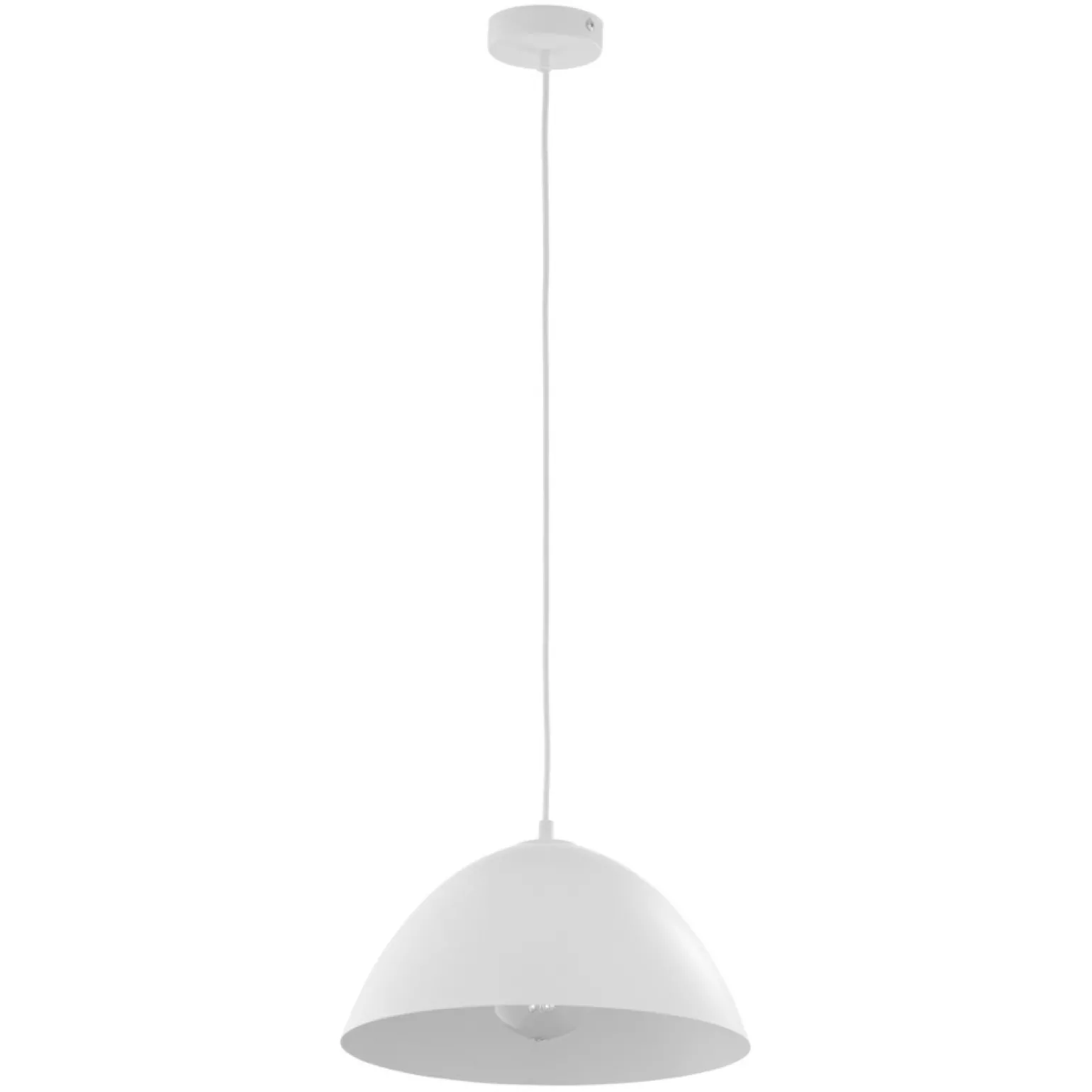 Outlet Minimalistyczny, biały żyrandol do kuchni TK 3192 FARO | Kaja Żyrandole Nowoczesne